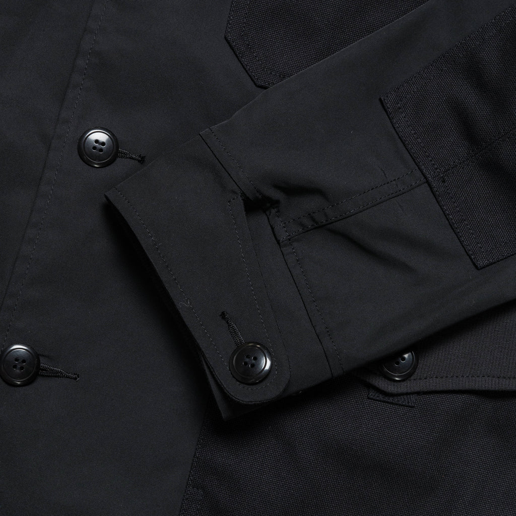 Poly Oxford Duck Cotton Jacket × Carhartt - Black