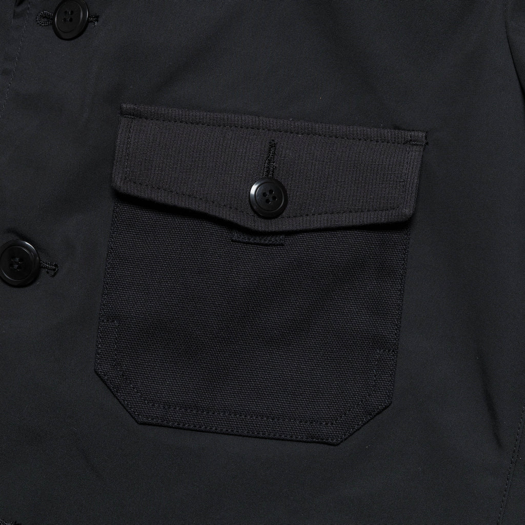 Poly Oxford Duck Cotton Jacket × Carhartt - Black
