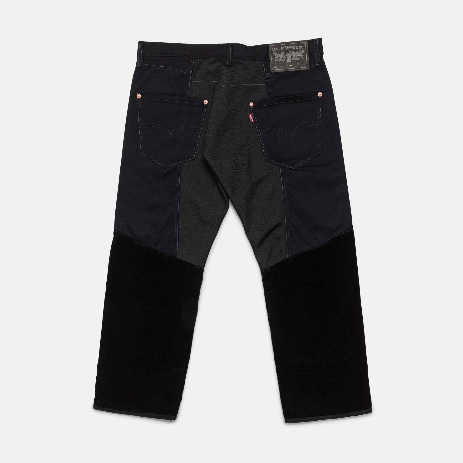 Levi's® Cotton Back Satin Pant - Black