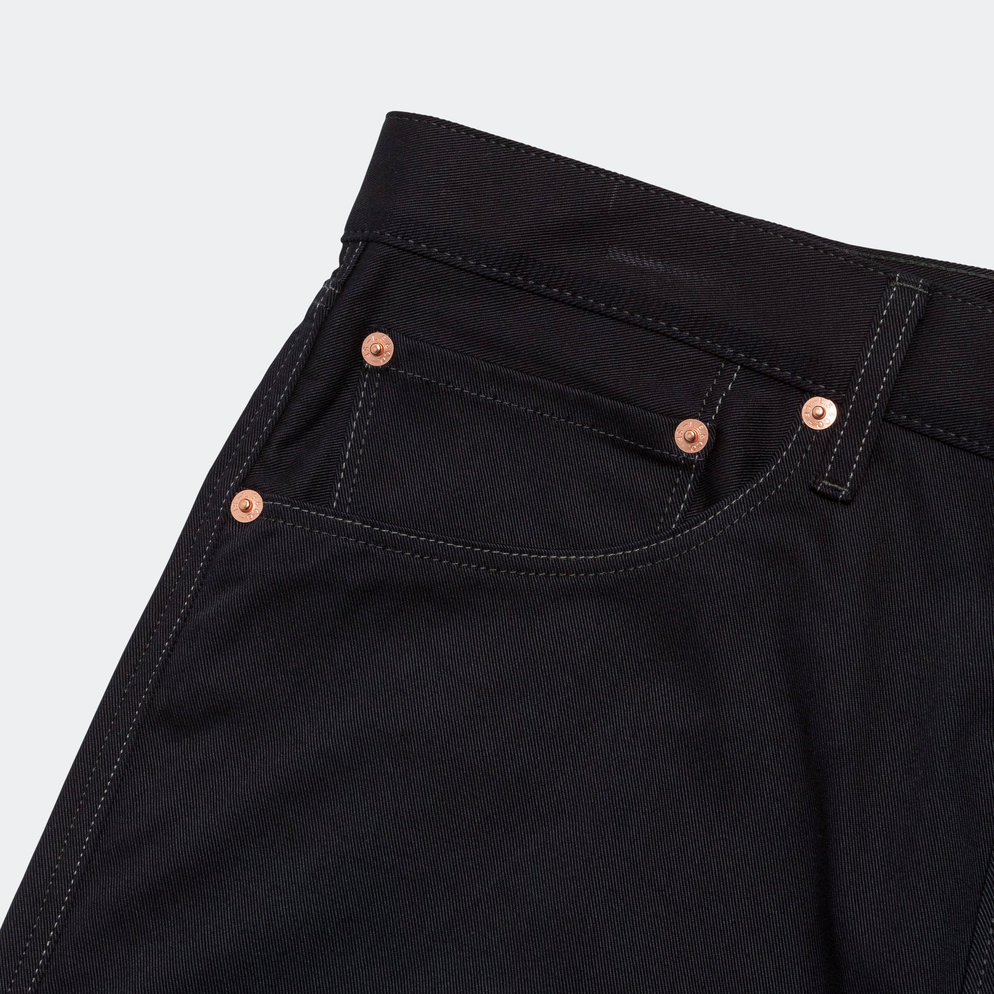 Levi's® Cotton Back Satin Pant - Black