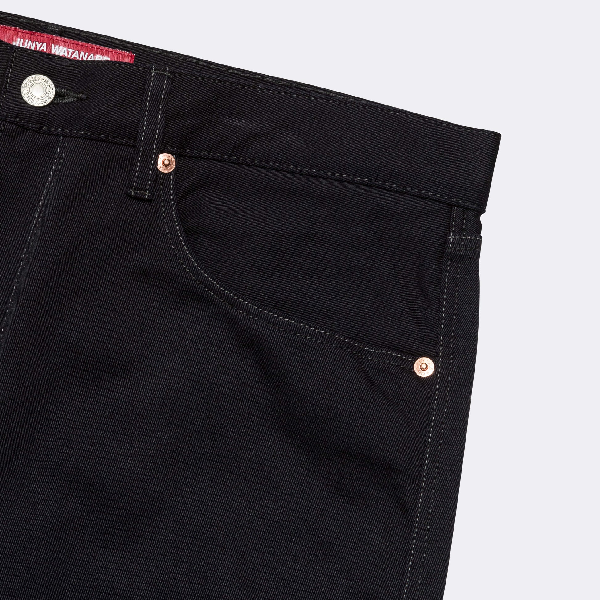 Levi's® Cotton Back Satin Pant - Black