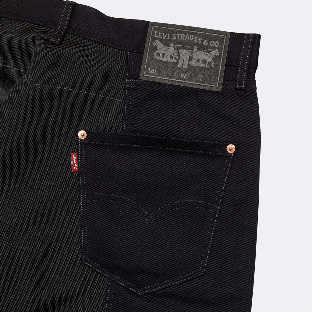 Levi's® Cotton Back Satin Pant - Black