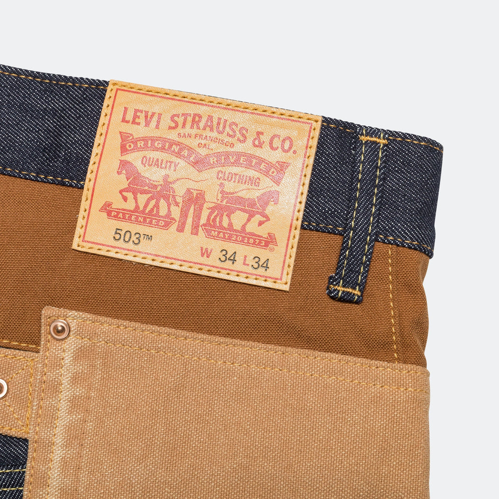 Levi's Cotton Denim x Cotton Canvas - IDG/Brown
