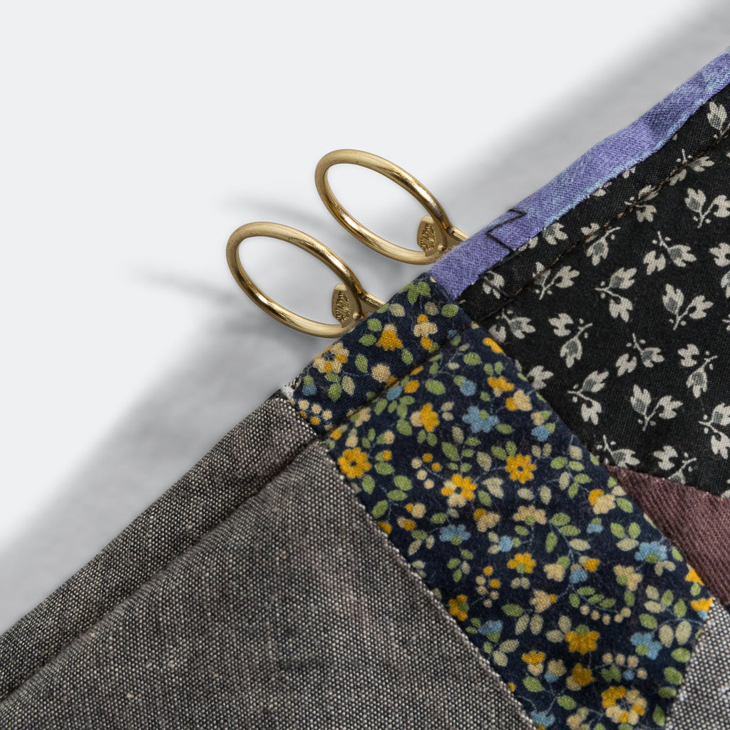 YABANE Quilt Patchwork SNUFKIN Bag - Black