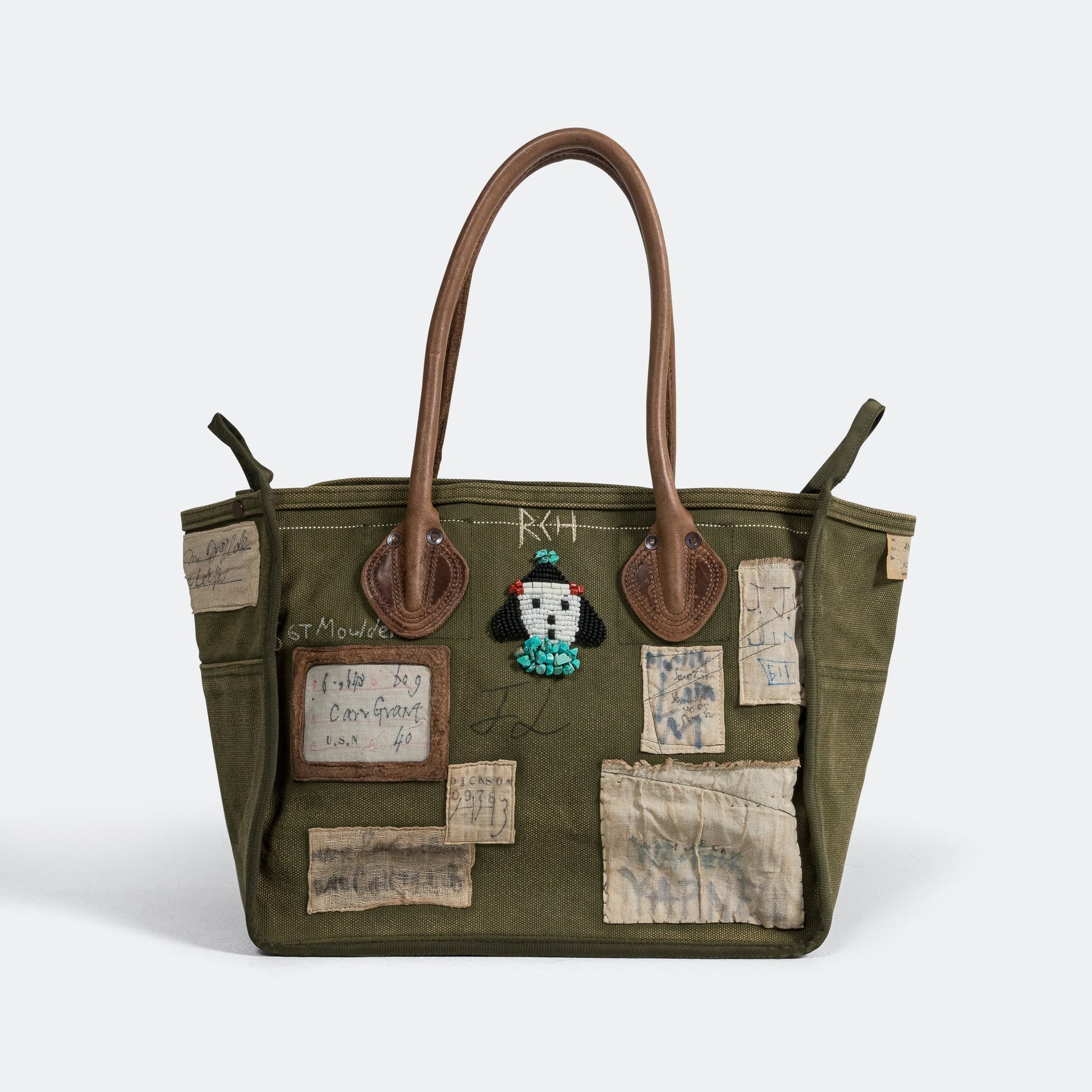 #4 ARMY Canvas MILK BAG (10 Years)'XS'