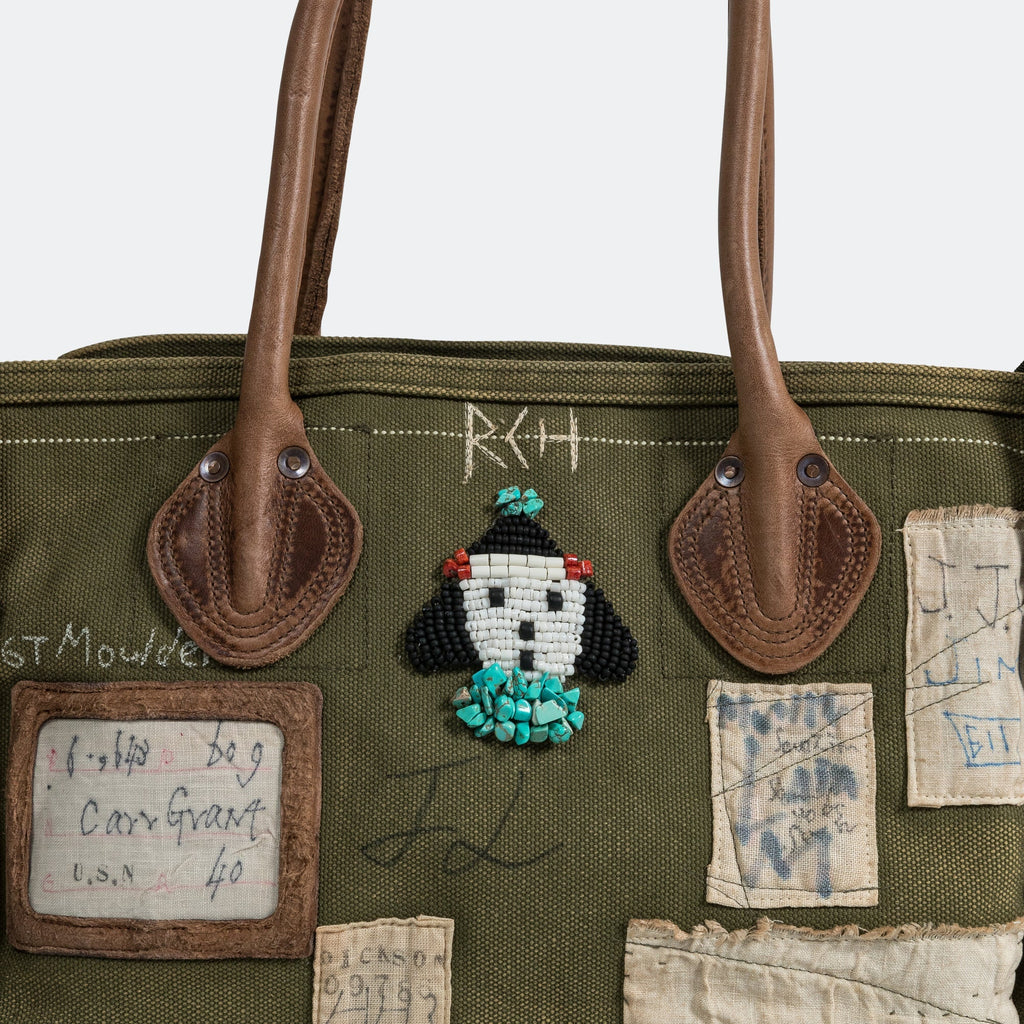 #4 ARMY Canvas MILK BAG (10 Years)'XS'