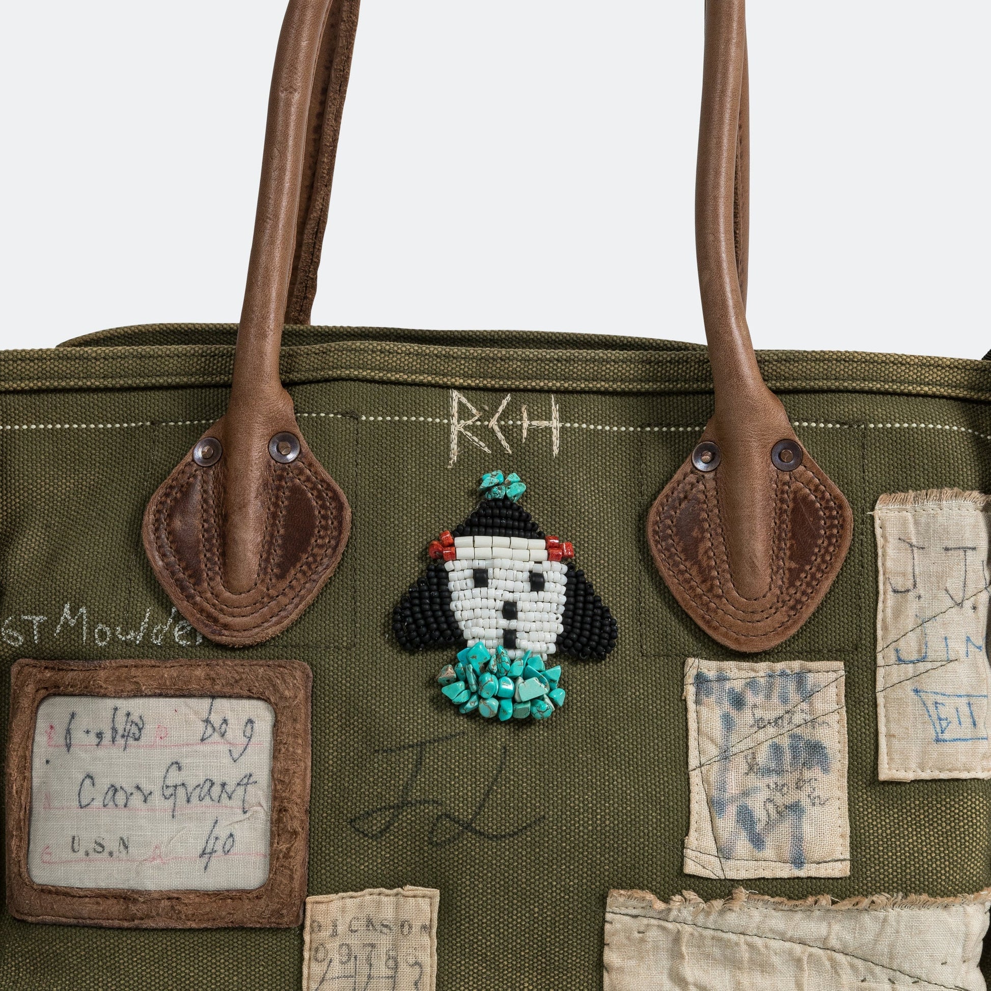 #4 ARMY Canvas MILK BAG (10 Years)'XS'