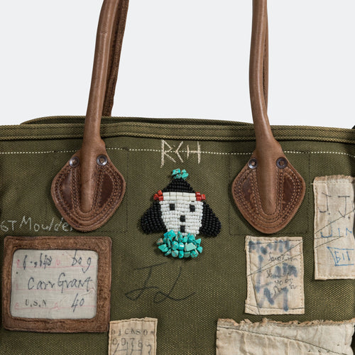 #4 ARMY Canvas MILK BAG (10 Years)'XS'