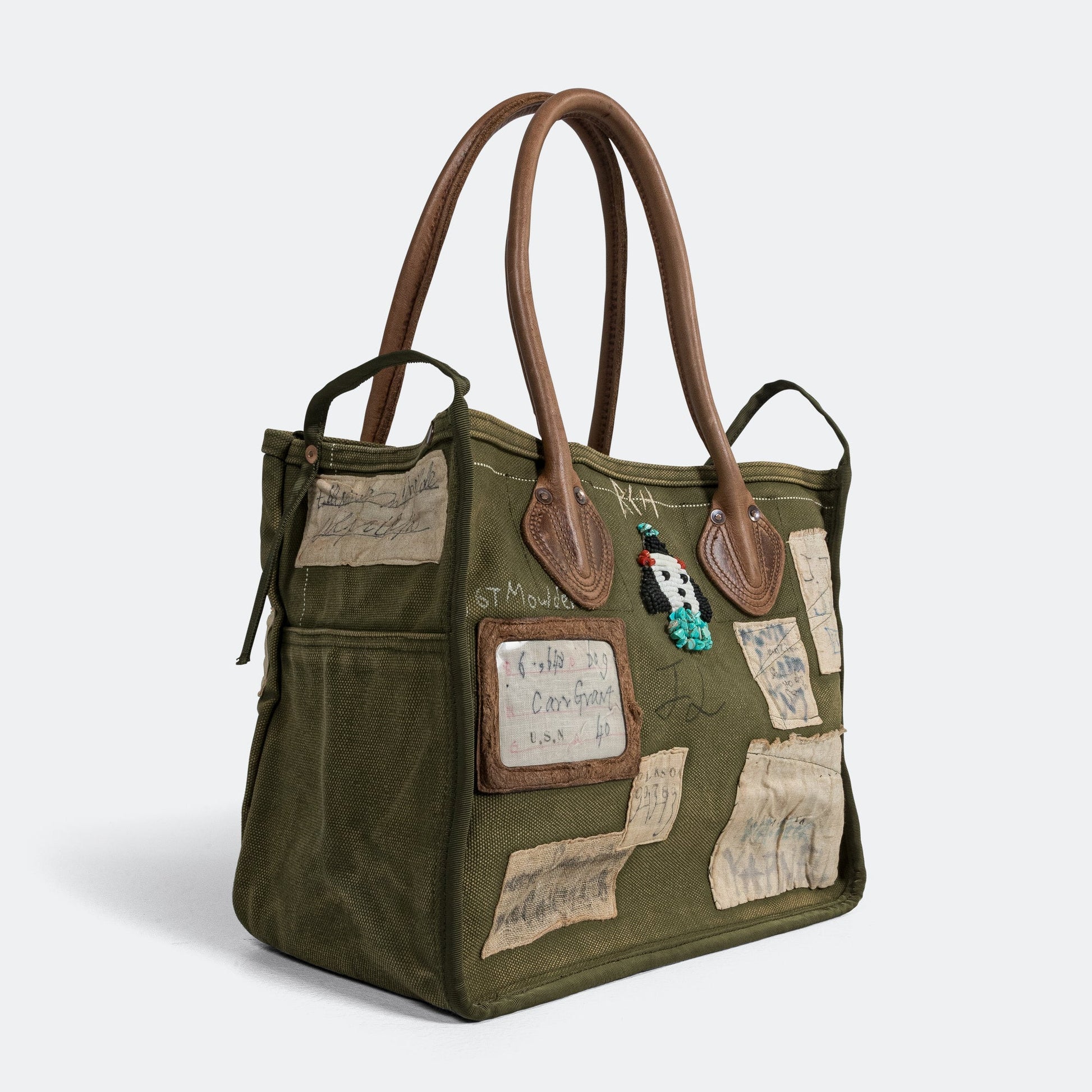 #4 ARMY Canvas MILK BAG (10 Years)'XS'