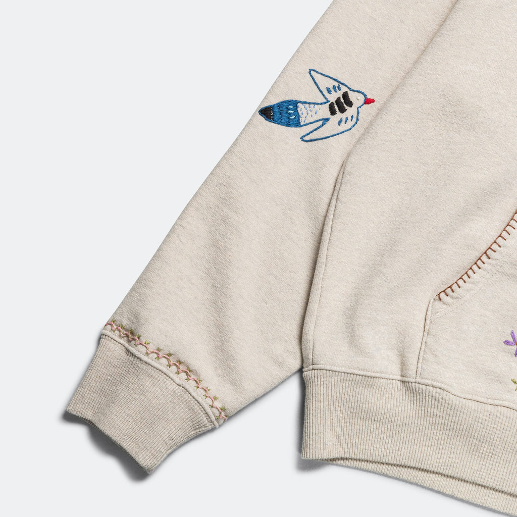 TOP SWT Knit Hoodie (MAGPIE) - Ecru