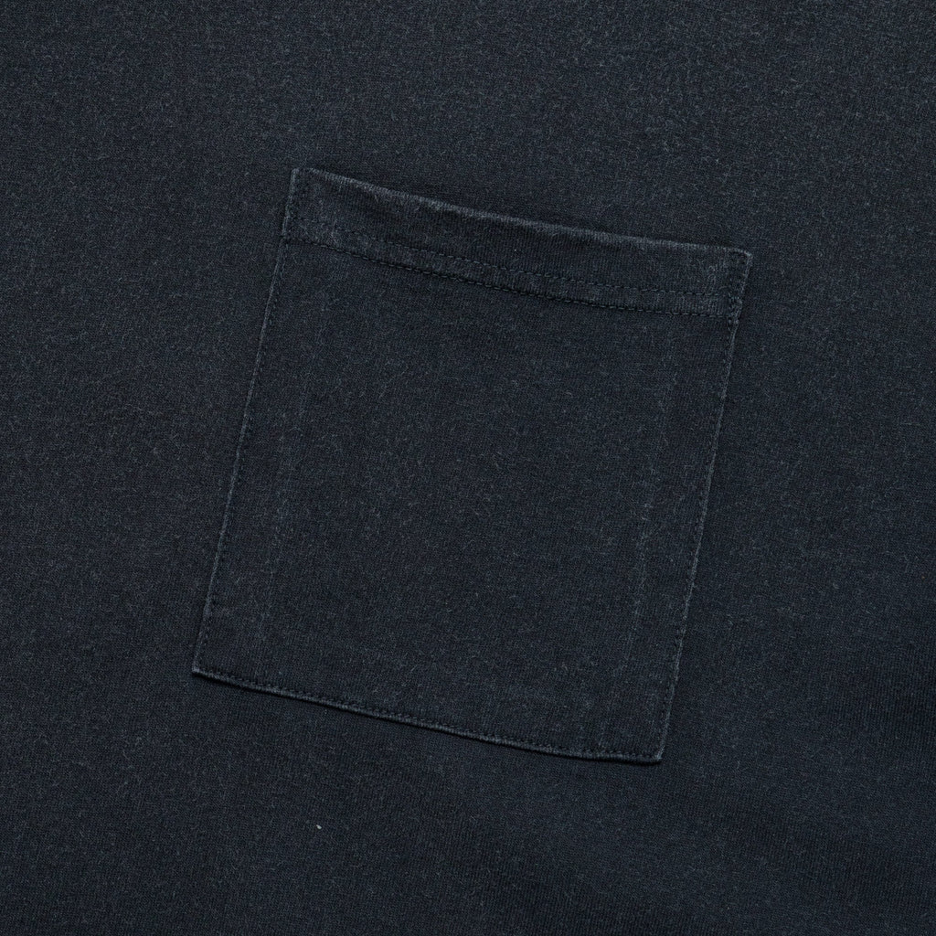 Jersey 2TONES BIG Pocket T (BONE) - Black/Purple