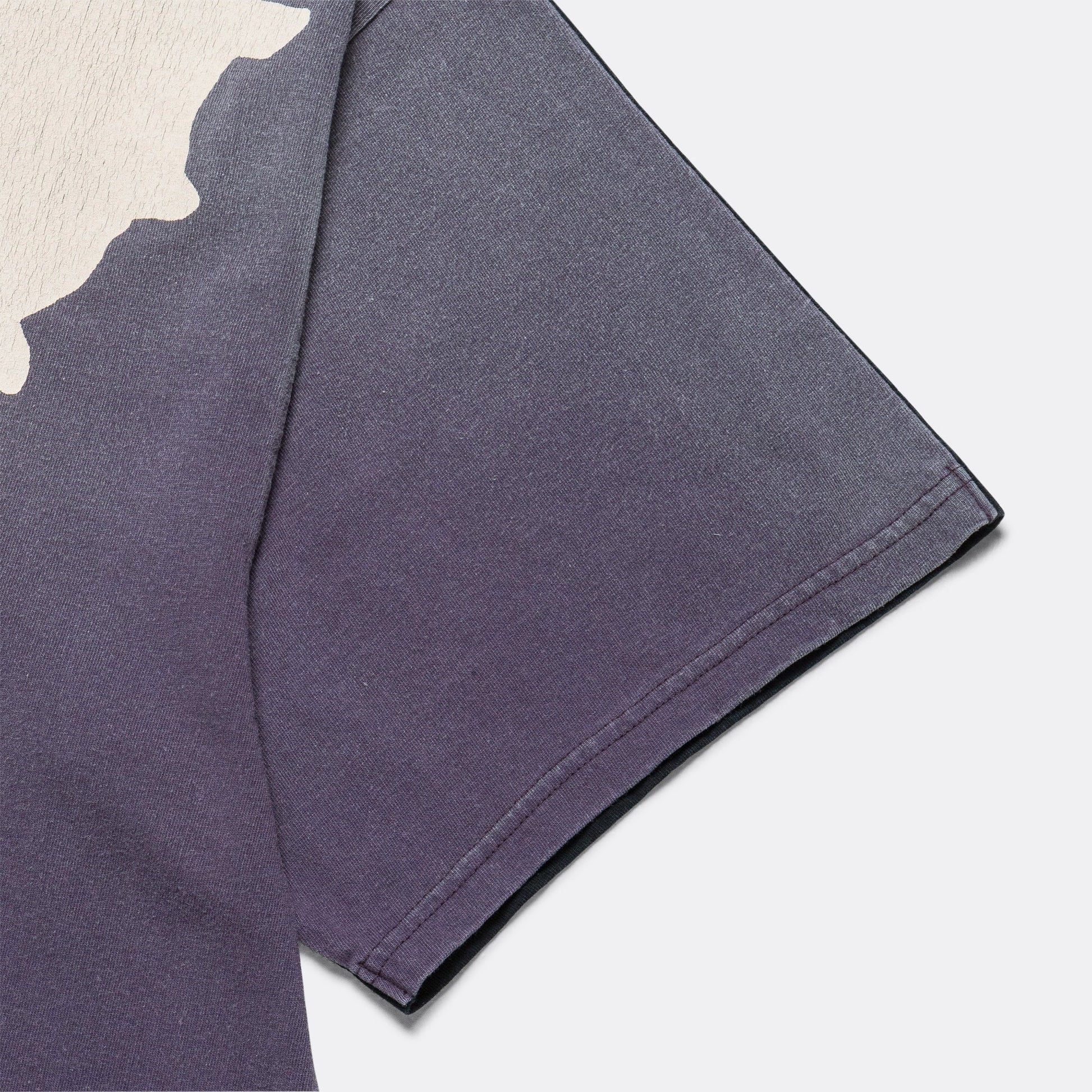 Jersey 2TONES BIG Pocket T (BONE) - Black/Purple