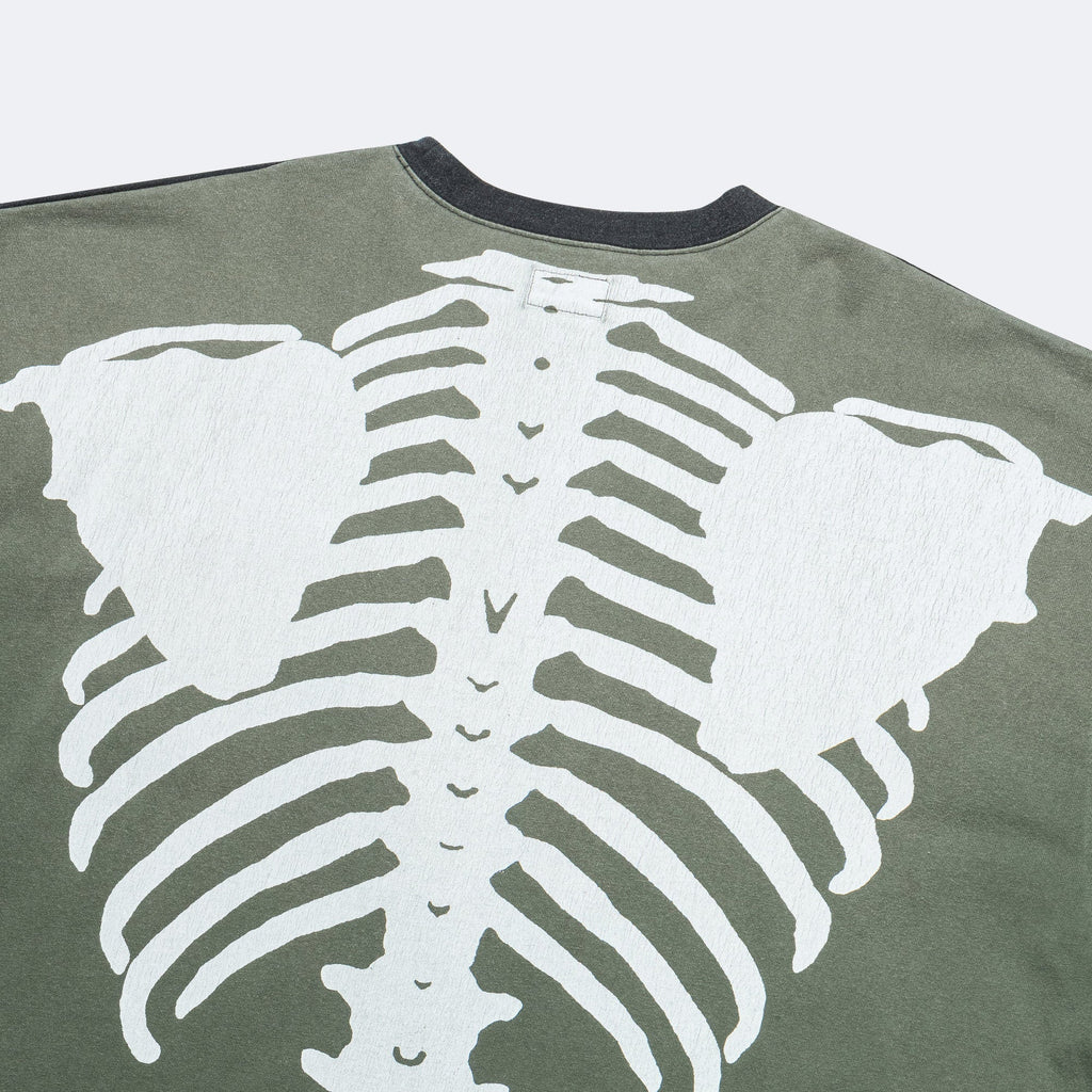 Jersey 2TONES BIG Pocket T (BONE) - Black/Khaki