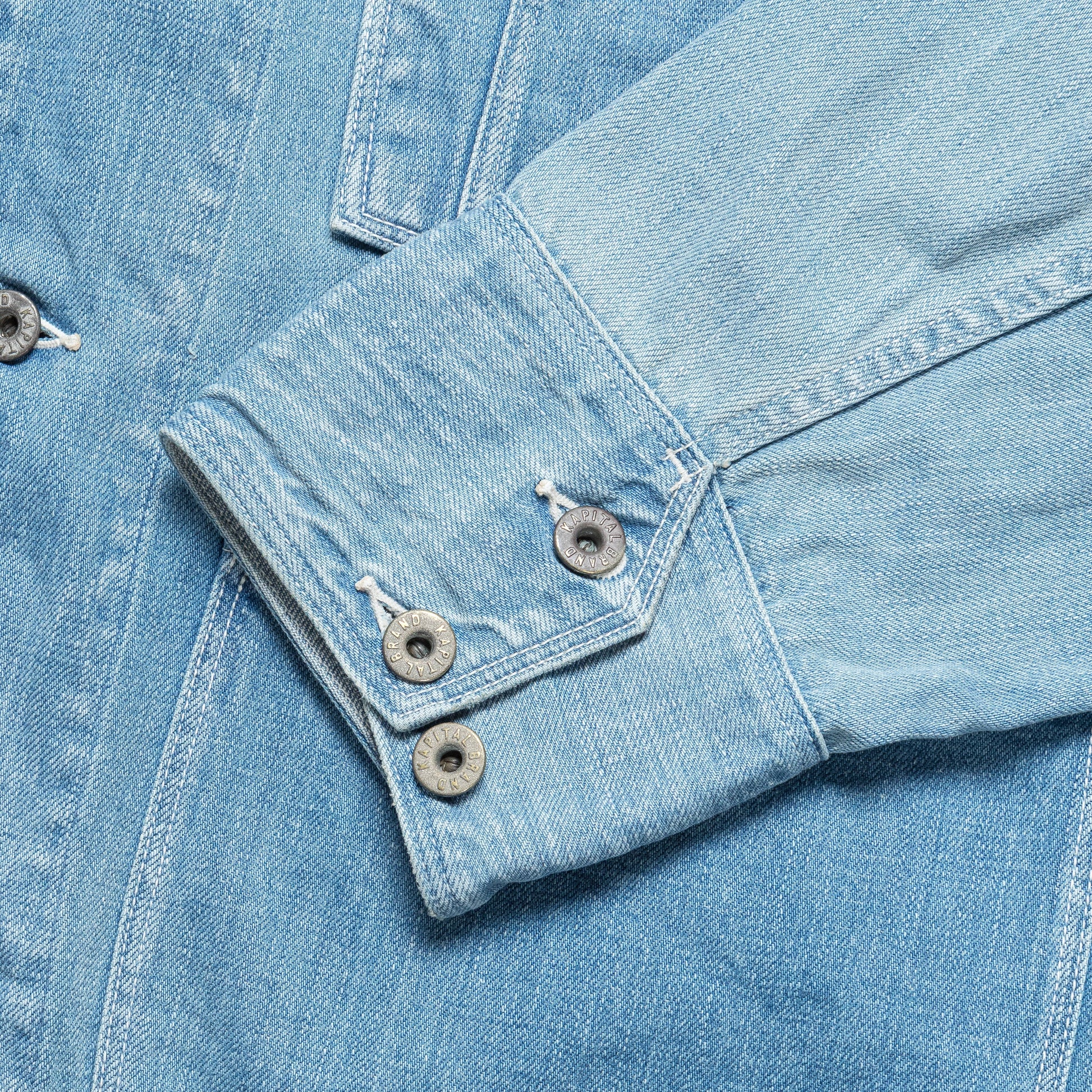 12oz Denim CACTUS Coverall (MidTone) - Midtone