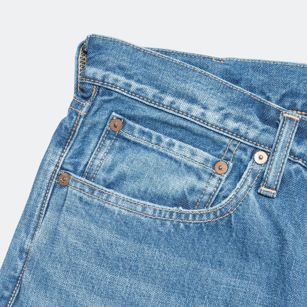 14oz Denim TH Straight - Midtone