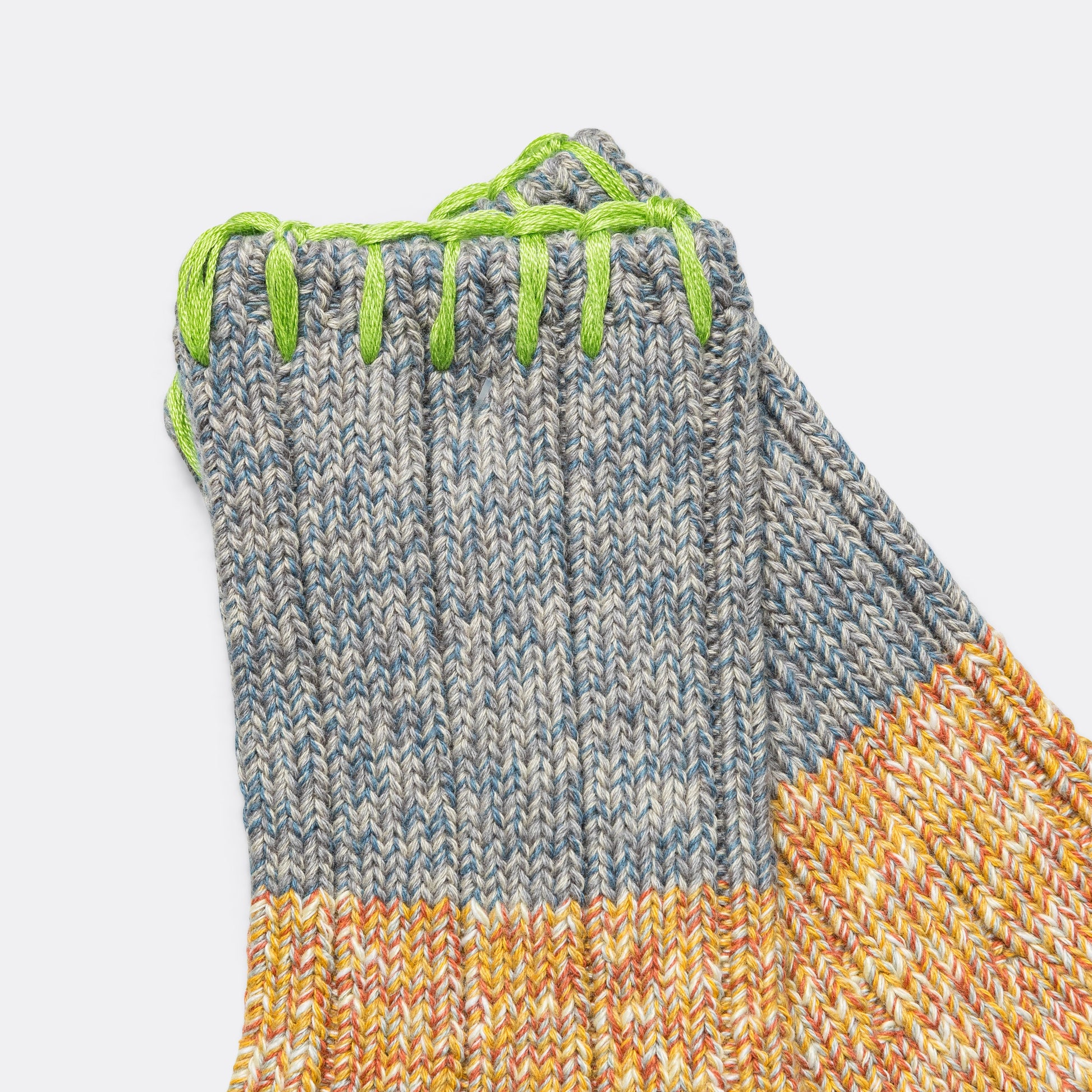 56 Yarns Grandrelle GOGH HOBO-Stitch Socks - Yellow
