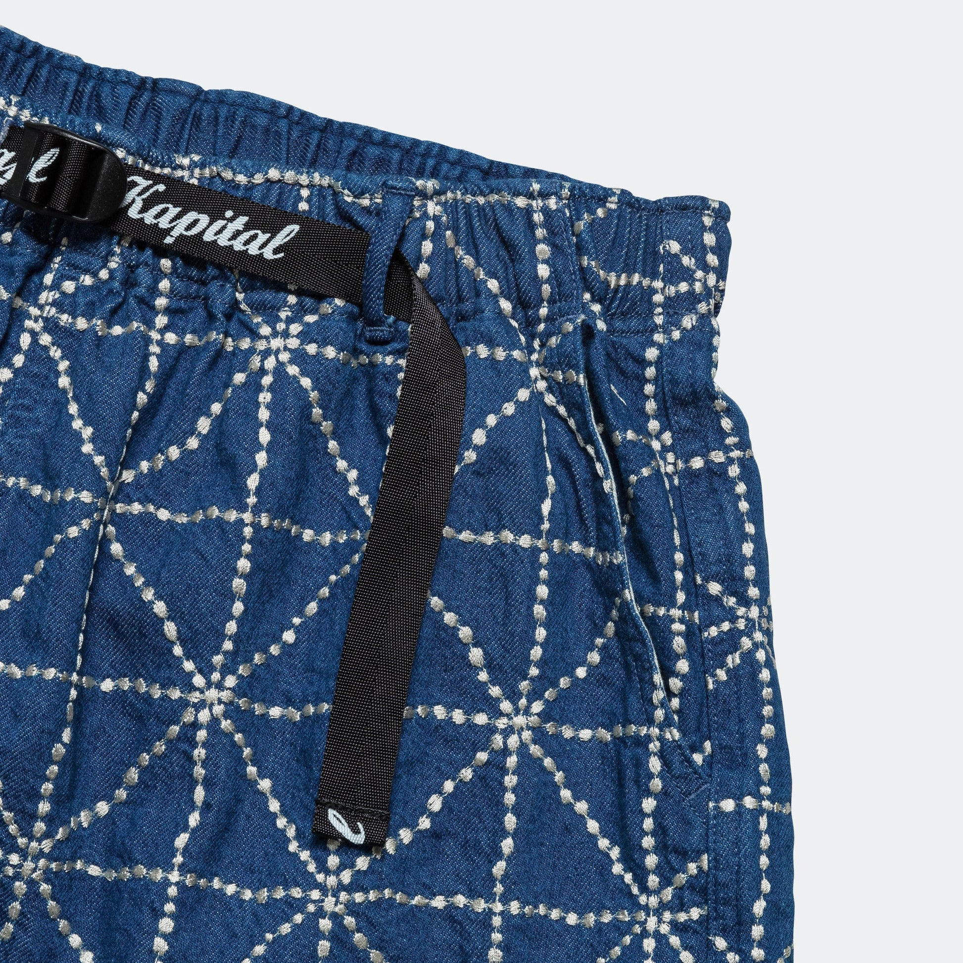 8oz Denim FOLK-DOJO EASY Shorts - Midtone