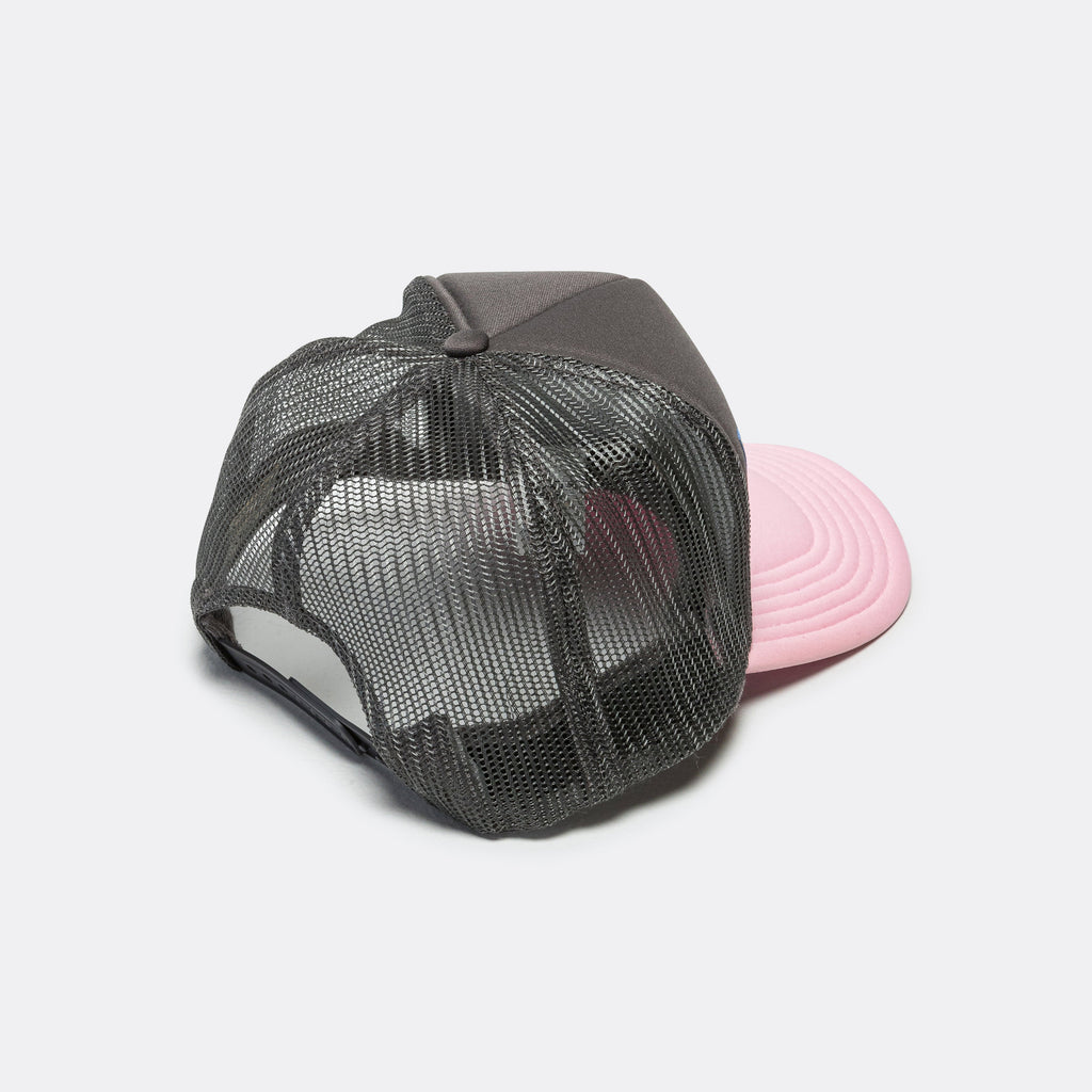 CONEYCOWBOWY Trucker CAP - Charcoal x Pink