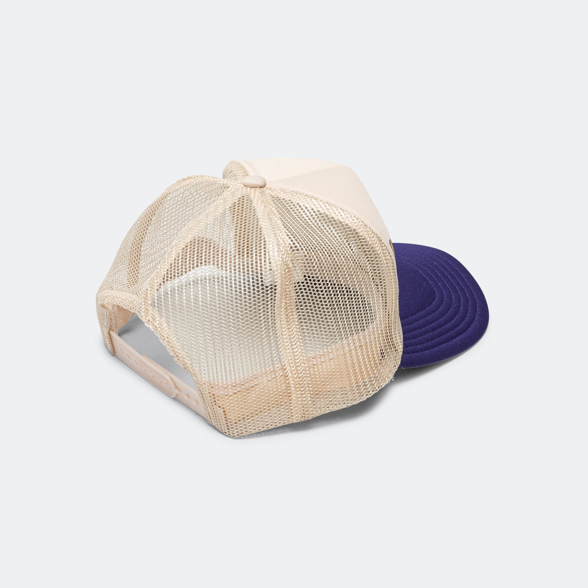 CONEYCOWBOWY Trucker CAP - Ecru x Purple