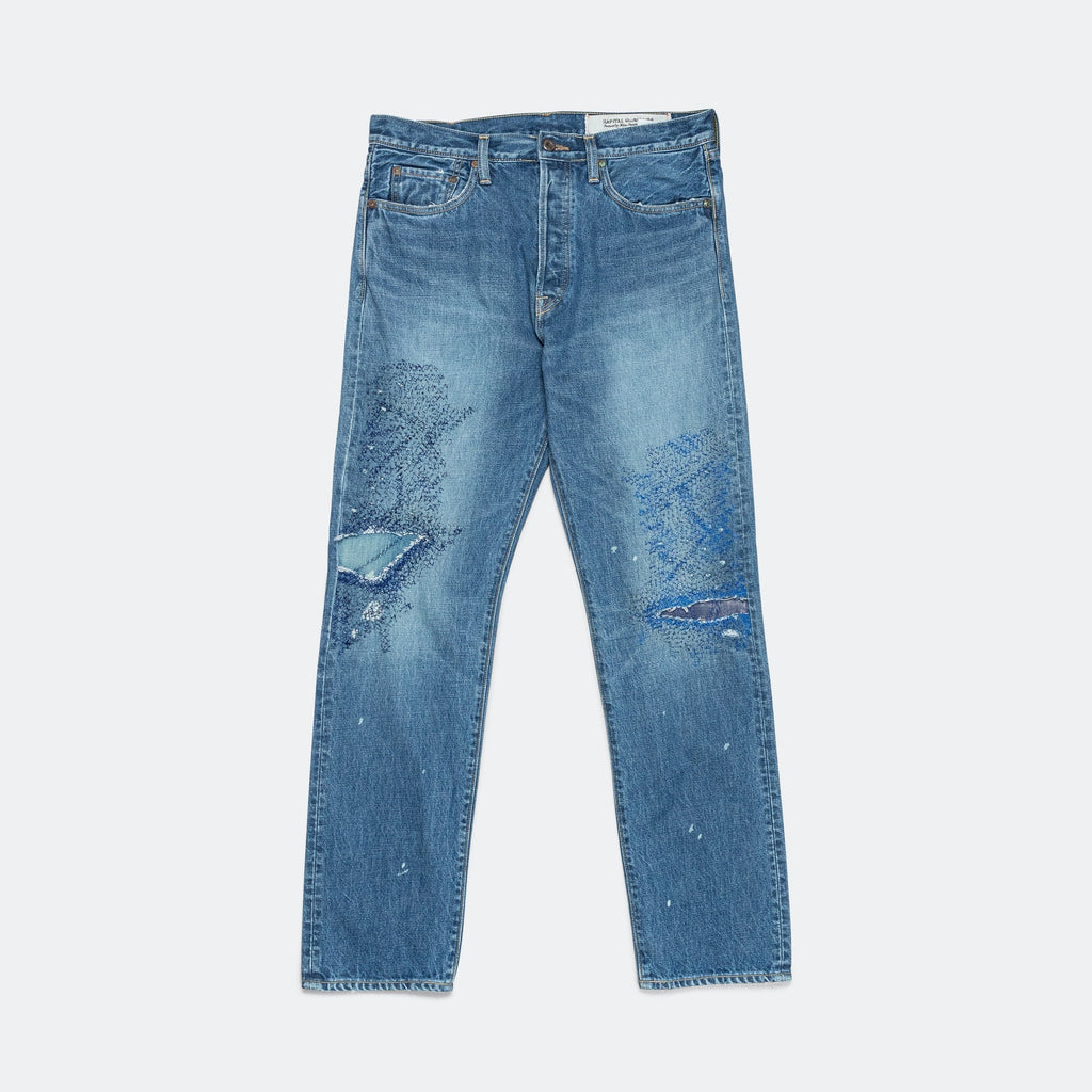 14oz Denim 5P MONKEY CISCO (3YearsFade) - IDG