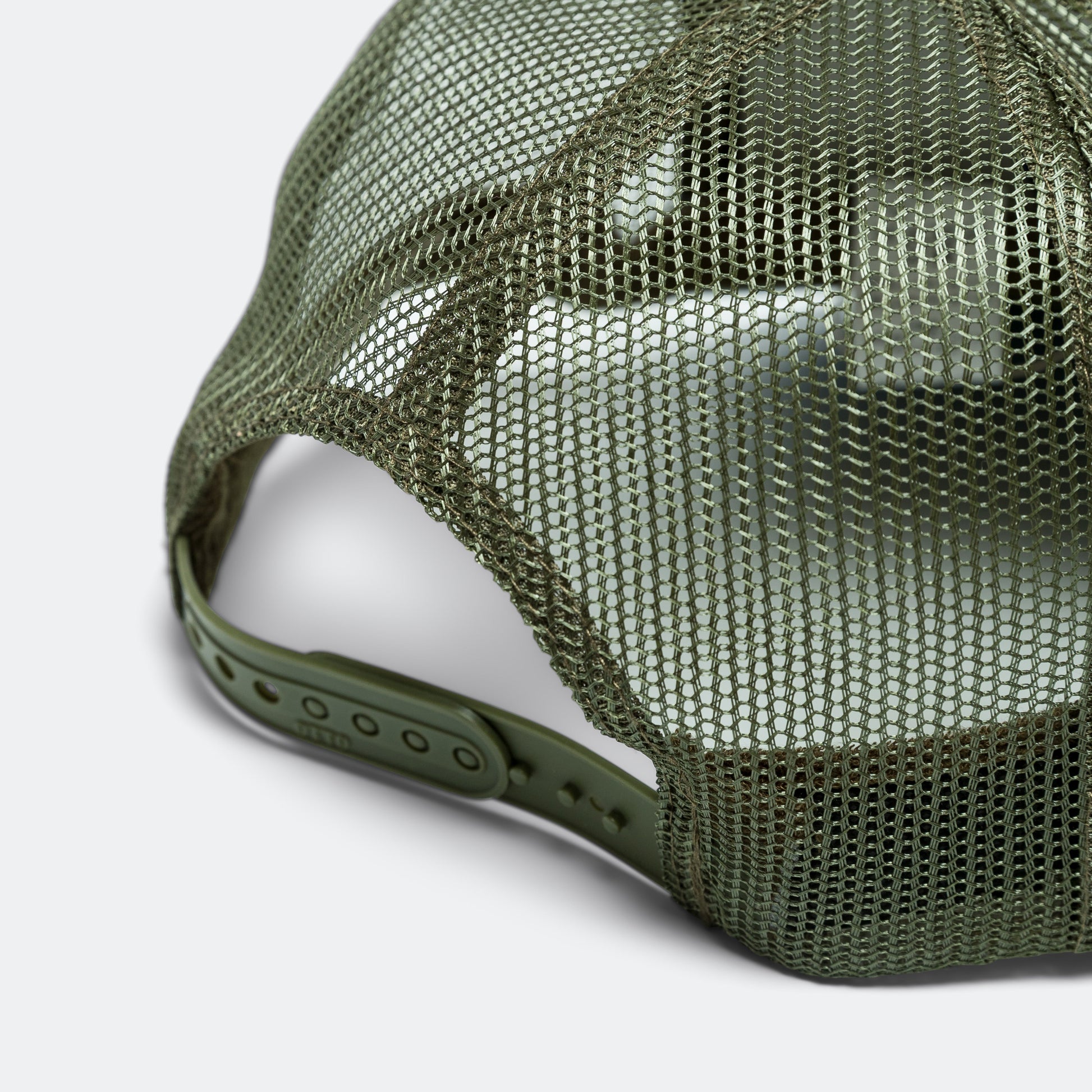 DENIM REPAIR SERVICE Denim Re-Construct Trucker Cap - Dark Green