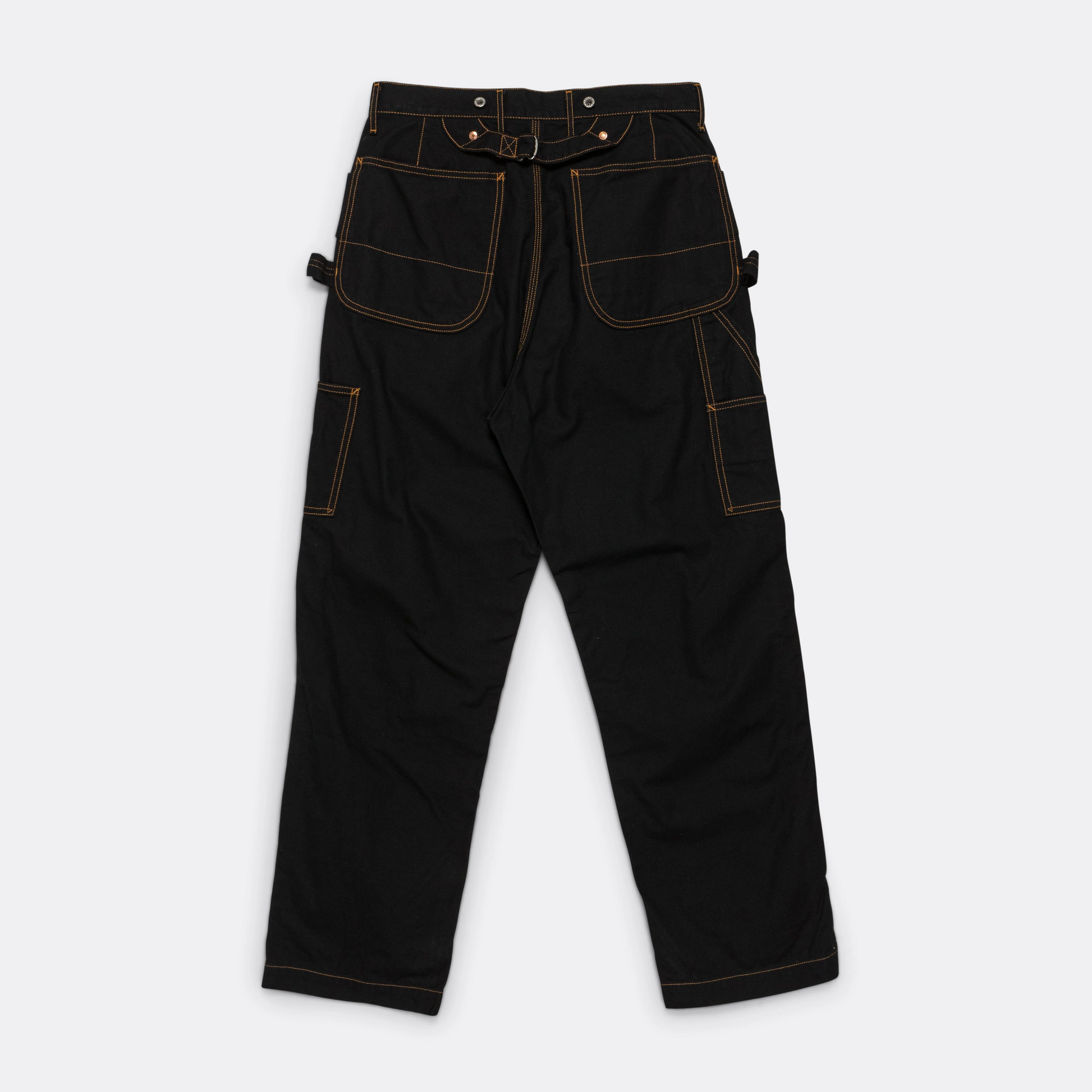 Light Canvas LUMBER Pants - Black