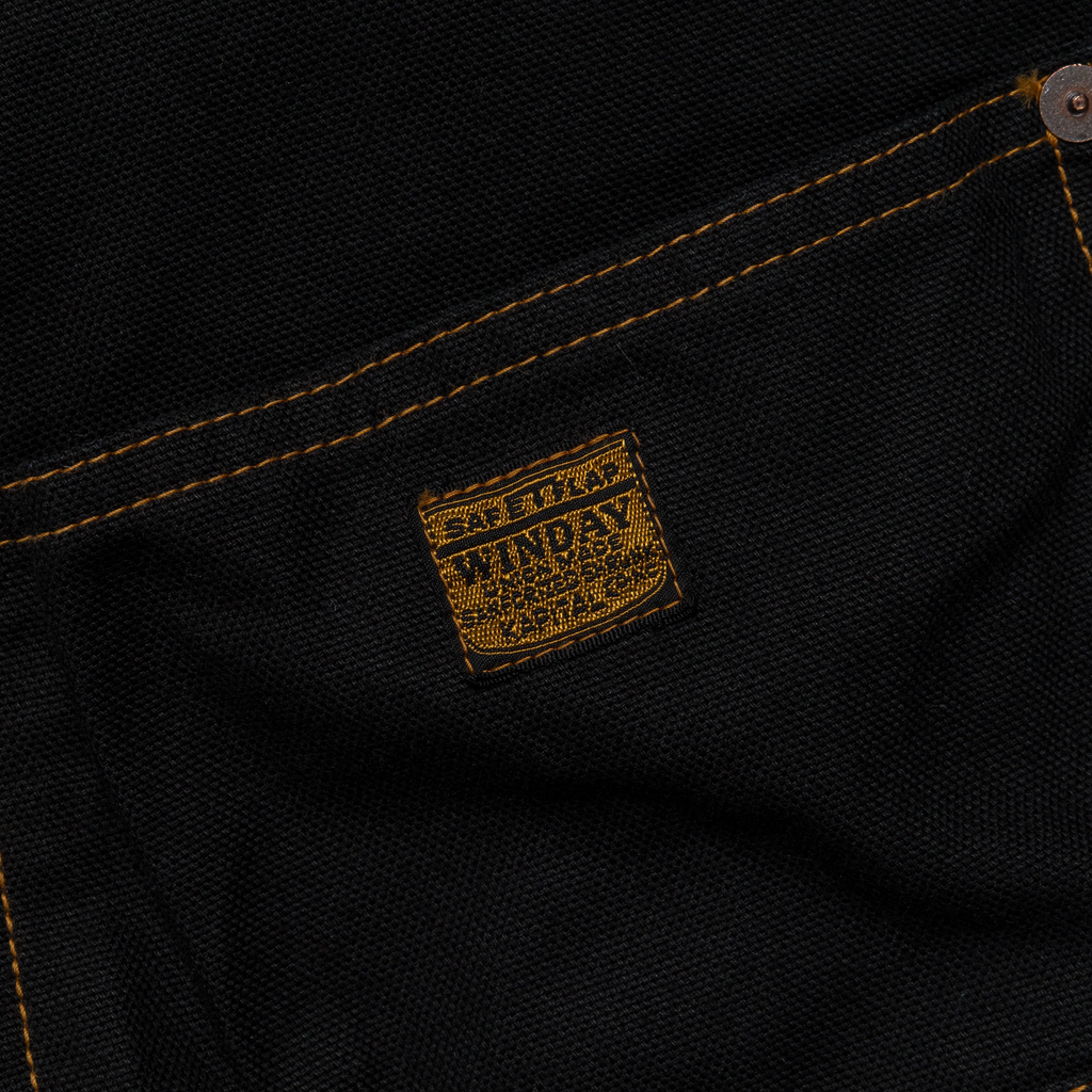 Light Canvas LUMBER Pants - Black
