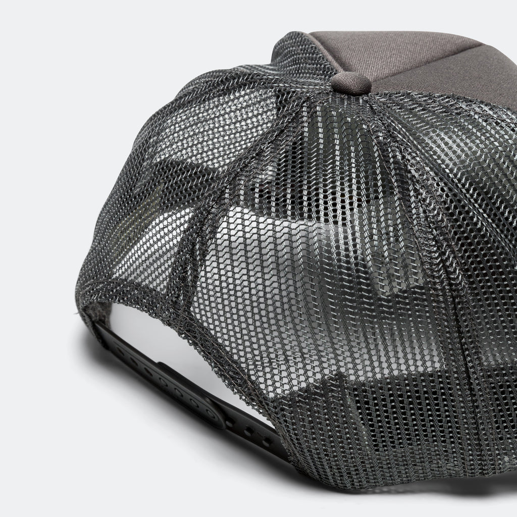 LUCKY BATTERY BIRD Truck Cap - Charcoal/Engine