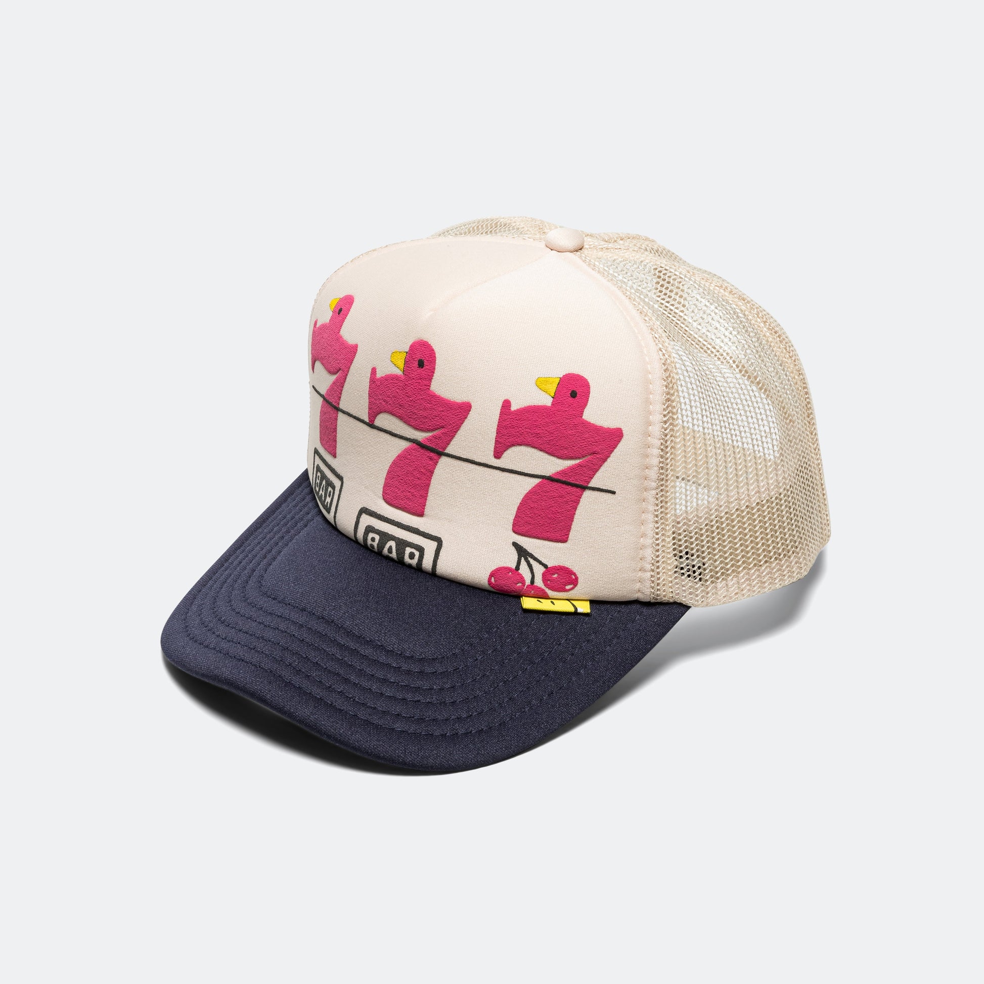 LUCKY BATTERY BIRD Truck Cap - Kinari/Navy