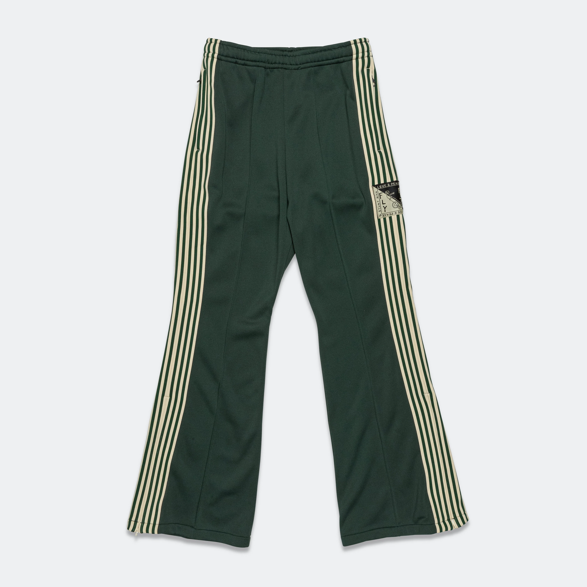 Smooth Heat-Jersey STUNTMEN & WOMEN Track Pants - Green