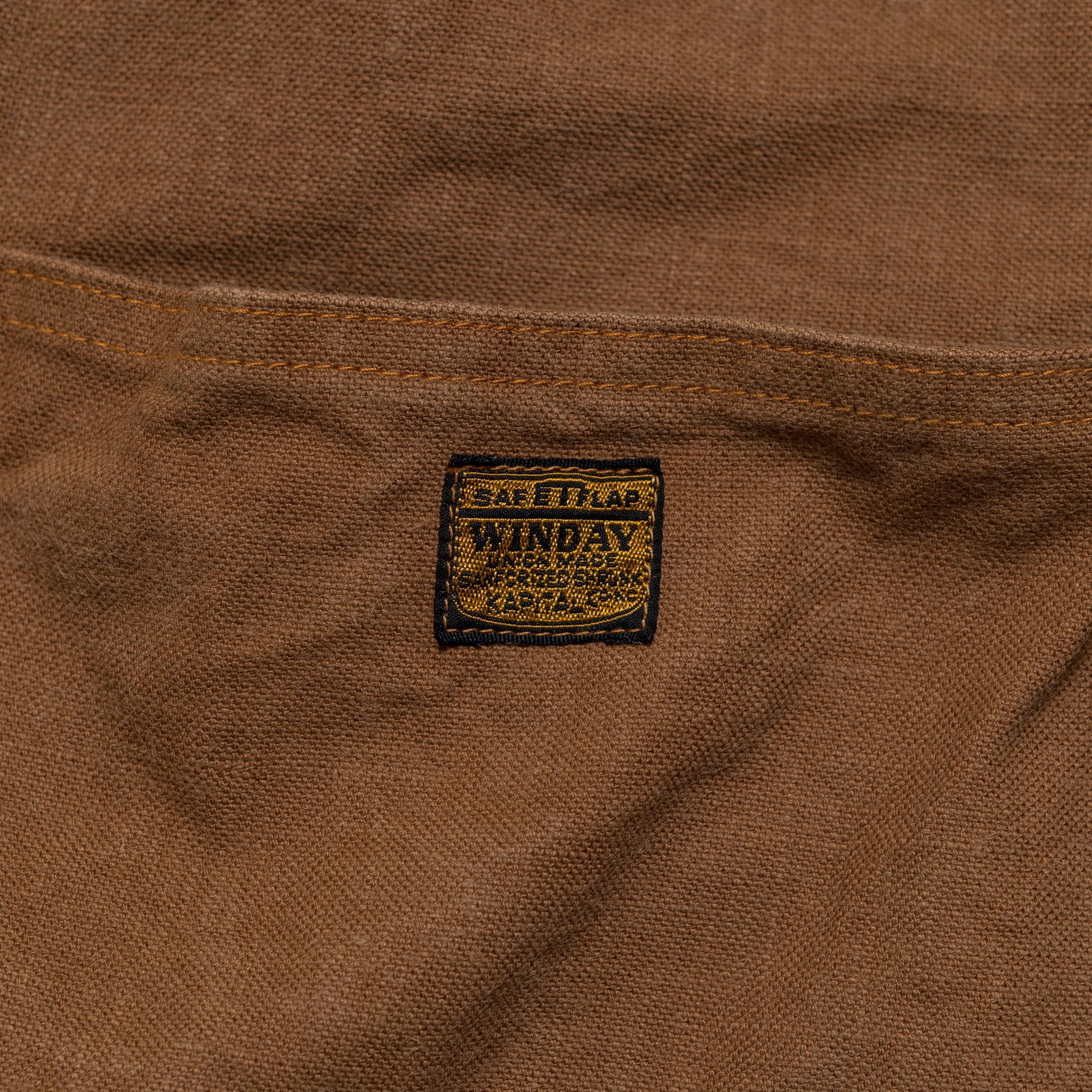 Canvas LUMBER Pants - Gold