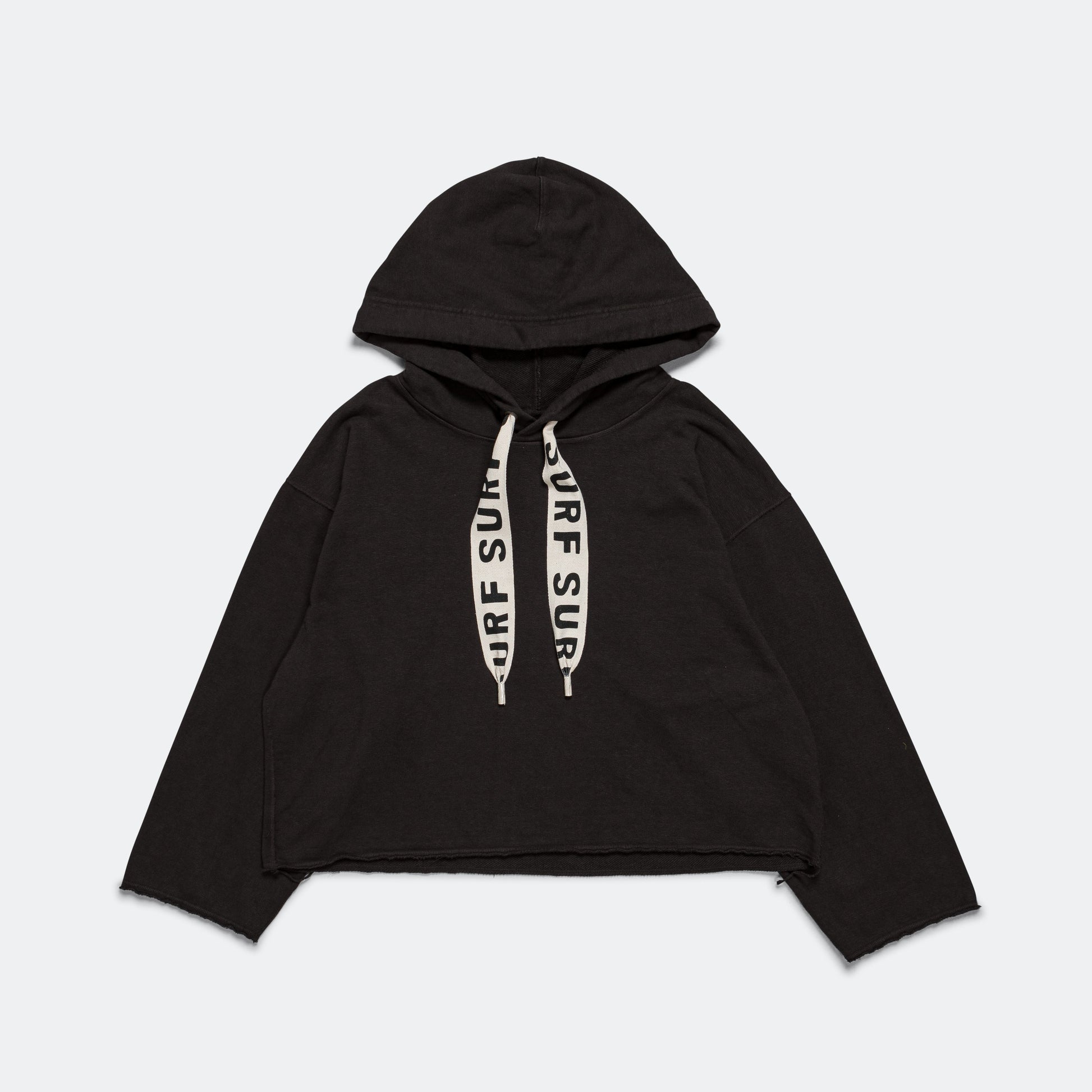SWT Knit NAMAZU Hooded Sweat Shirt - Black