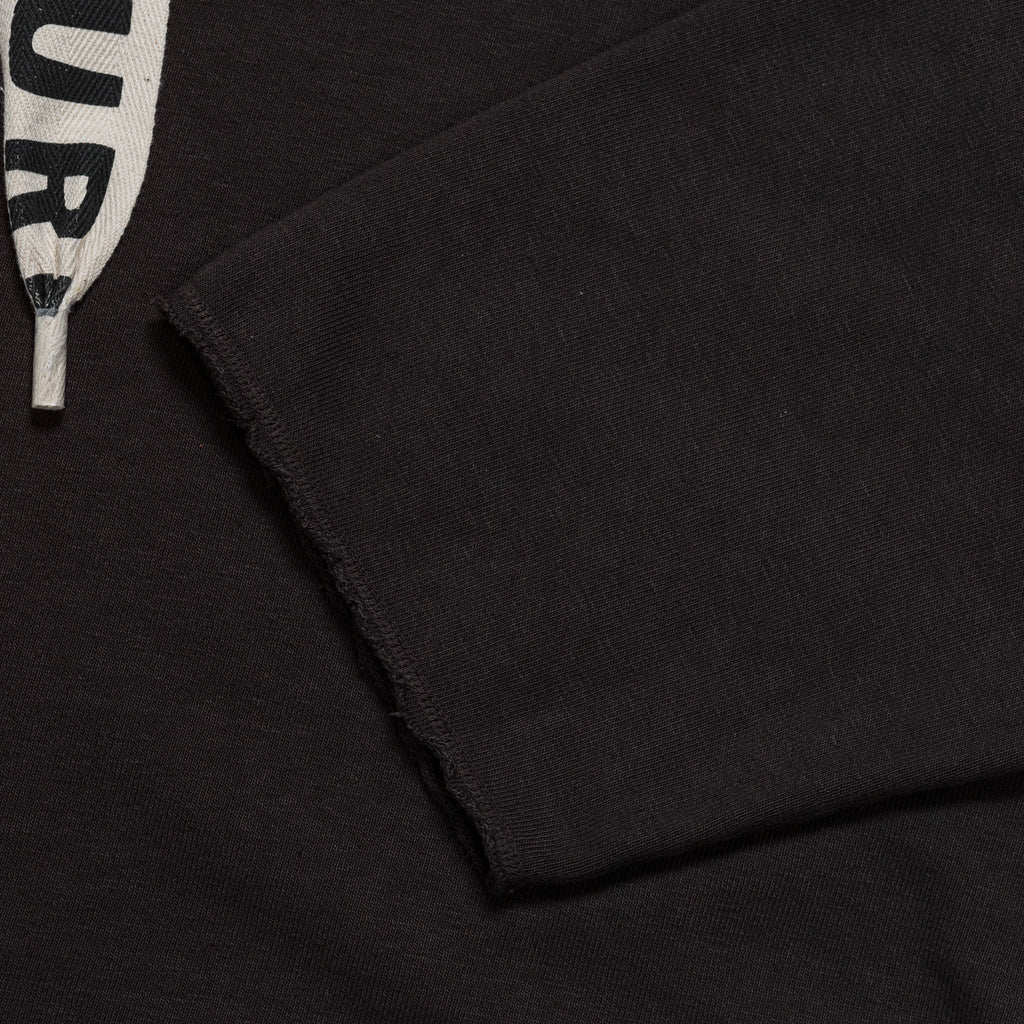 SWT Knit NAMAZU Hooded Sweat Shirt - Black