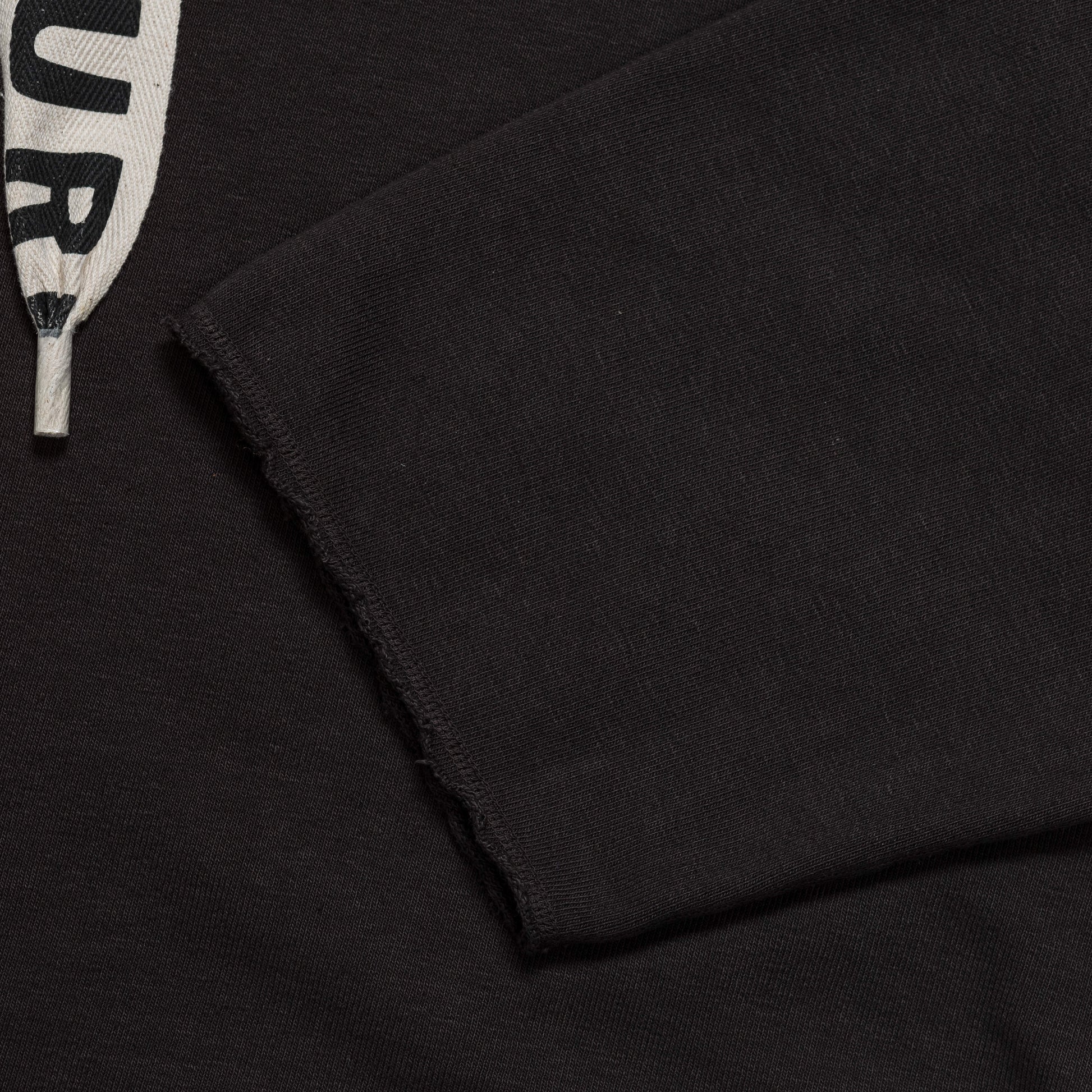 SWT Knit NAMAZU Hooded Sweat Shirt - Black