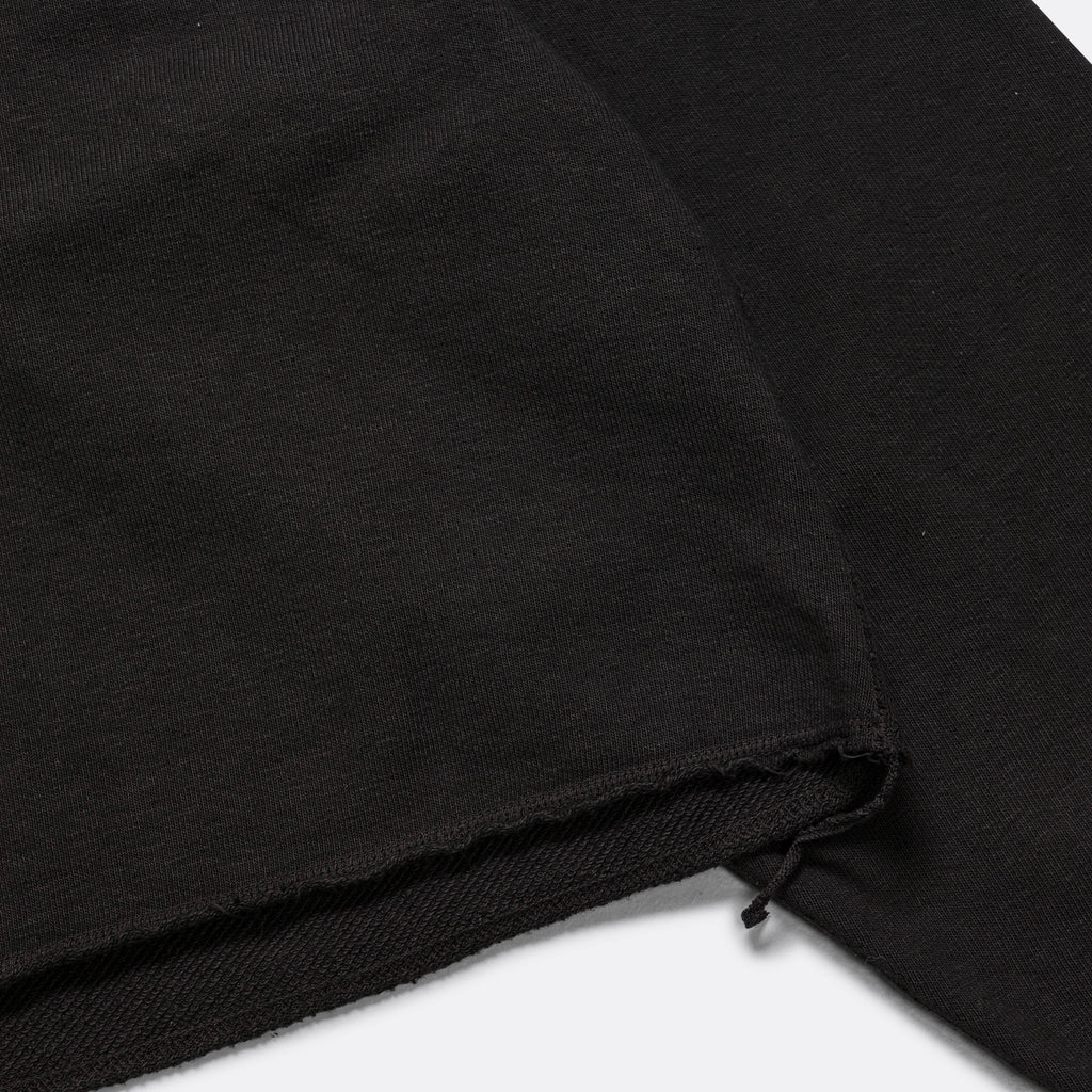 SWT Knit NAMAZU Hooded Sweat Shirt - Black