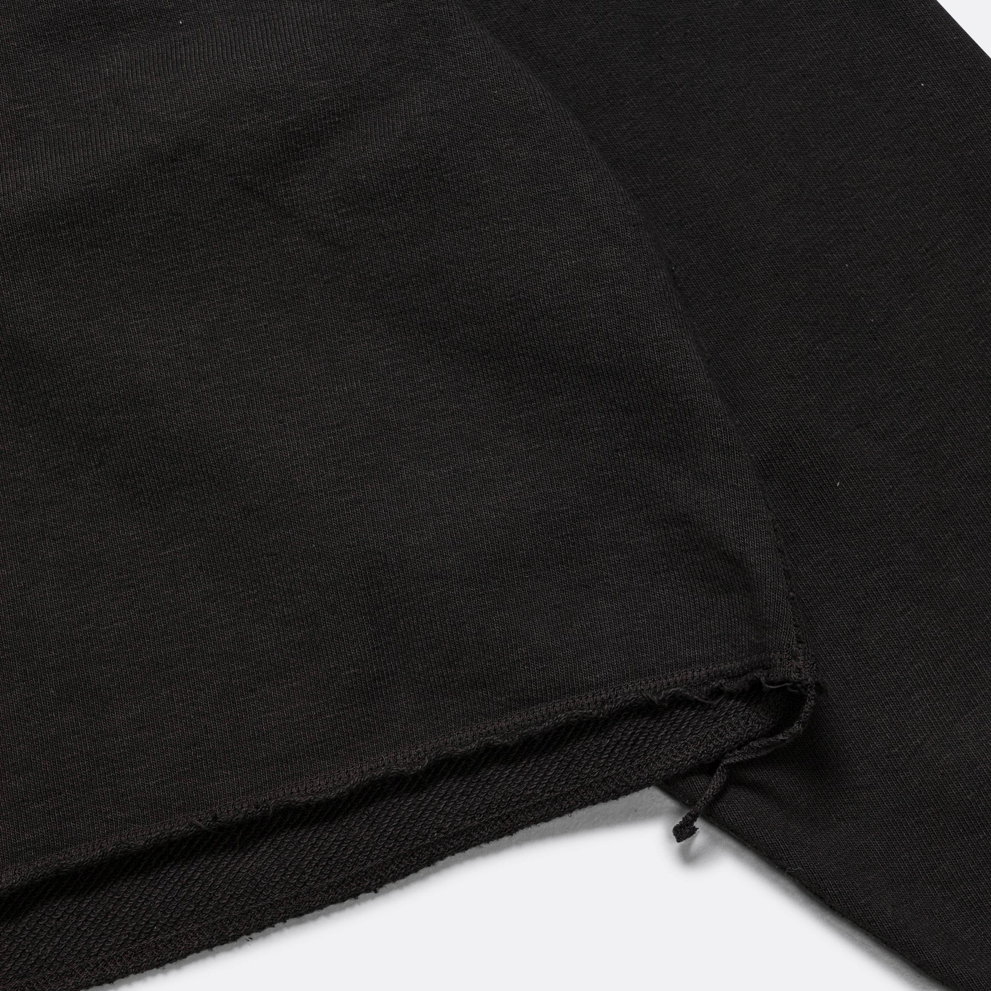 SWT Knit NAMAZU Hooded Sweat Shirt - Black