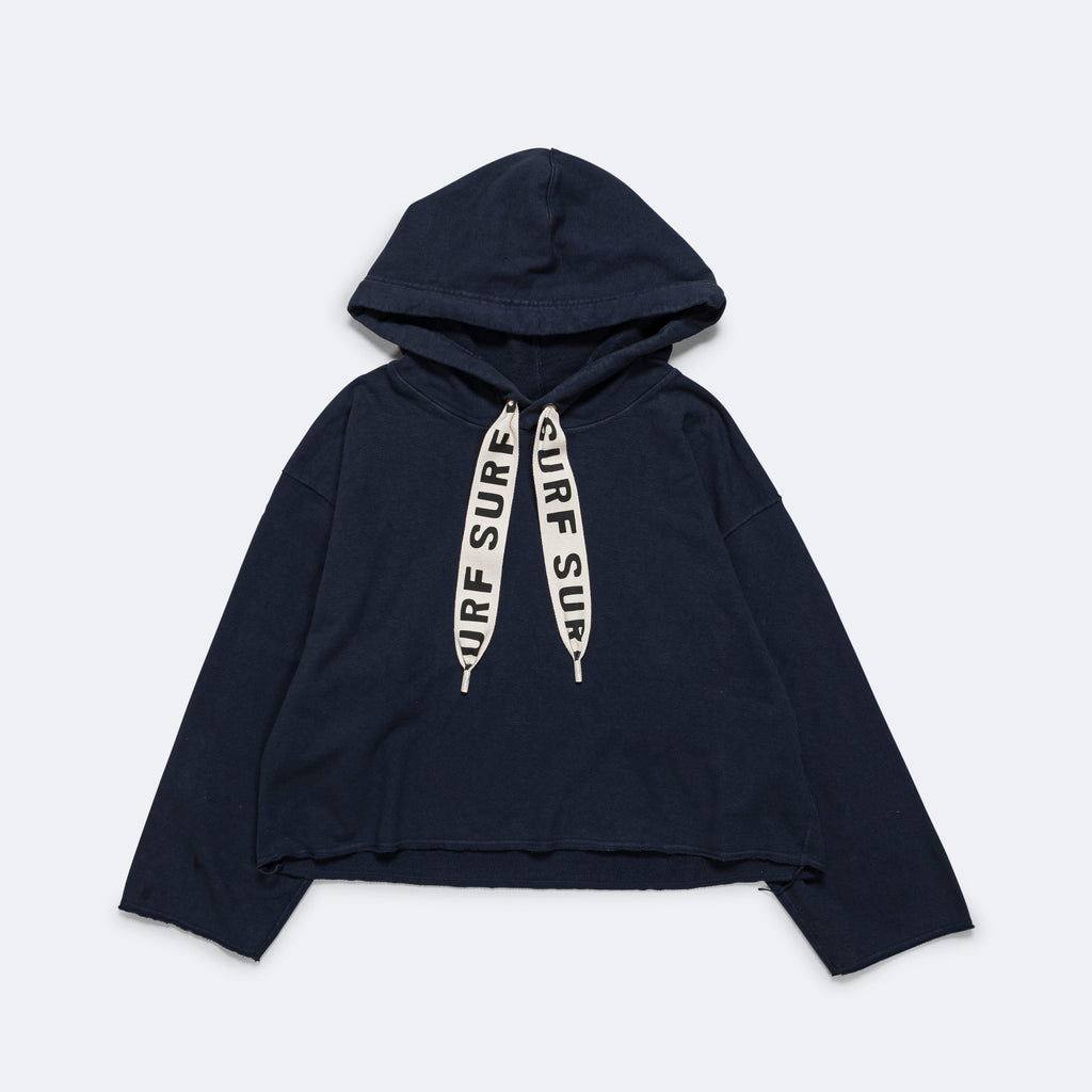 SWT Knit NAMAZU Hooded Sweat Shirt - Navy