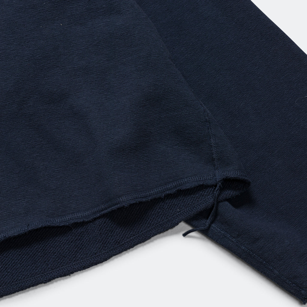SWT Knit NAMAZU Hooded Sweat Shirt - Navy