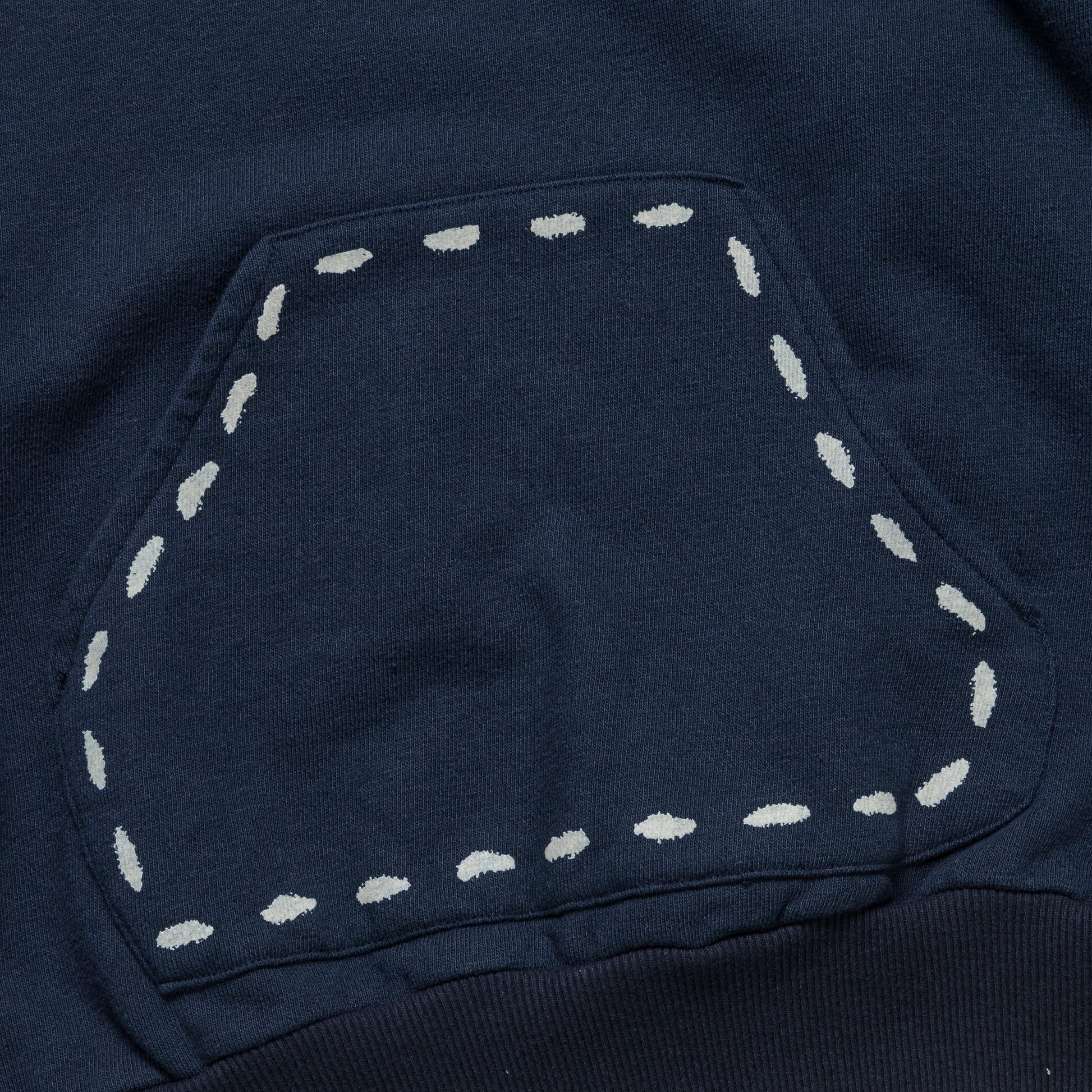 SWT Knit MARIONETTE Hoodie - Navy