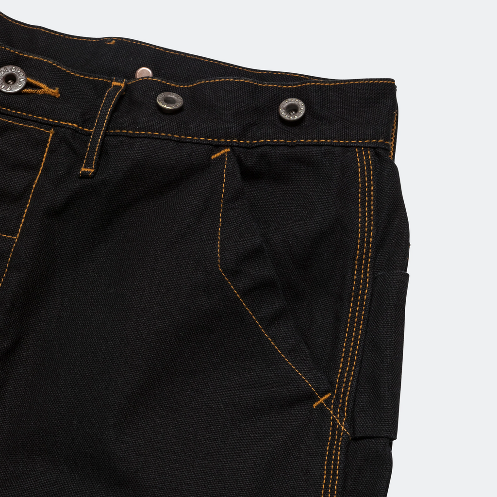 Light Canvas LUMBER Pants - Black