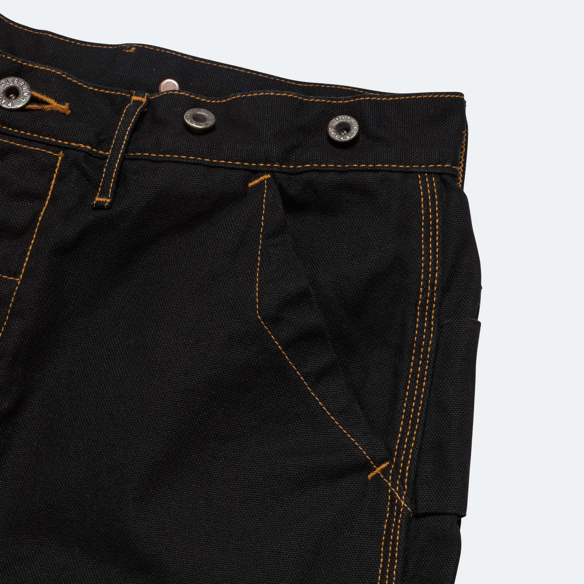 Light Canvas LUMBER Pants - Black