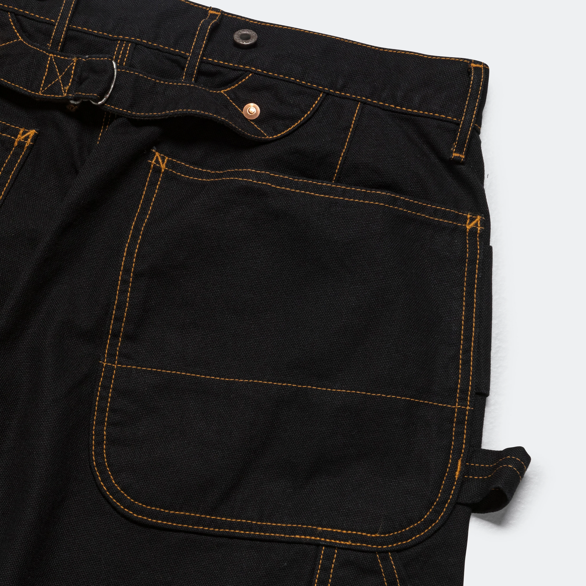 Light Canvas LUMBER Pants - Black