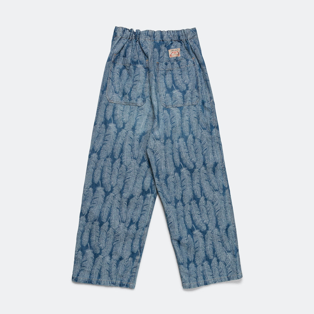 12oz MAGPIE Denim W-Knee EASY Baggy Pants - Light