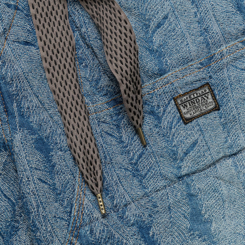 12oz MAGPIE Denim W-Knee EASY Shorts - Light