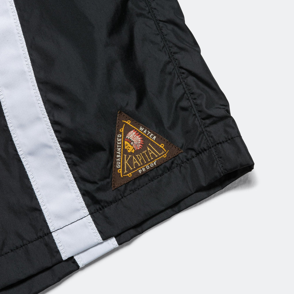 Nylon BONE Swim Trunks - Black