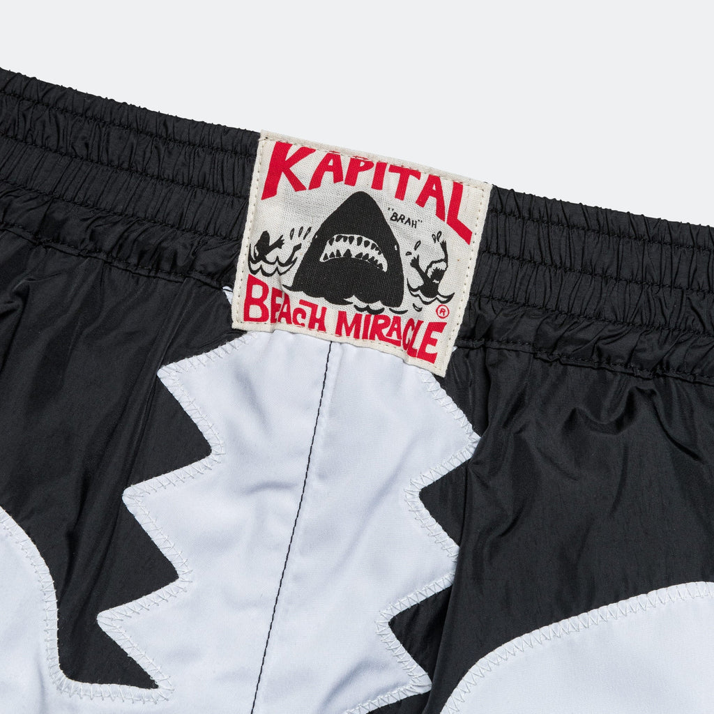 Nylon BONE Swim Trunks - Black