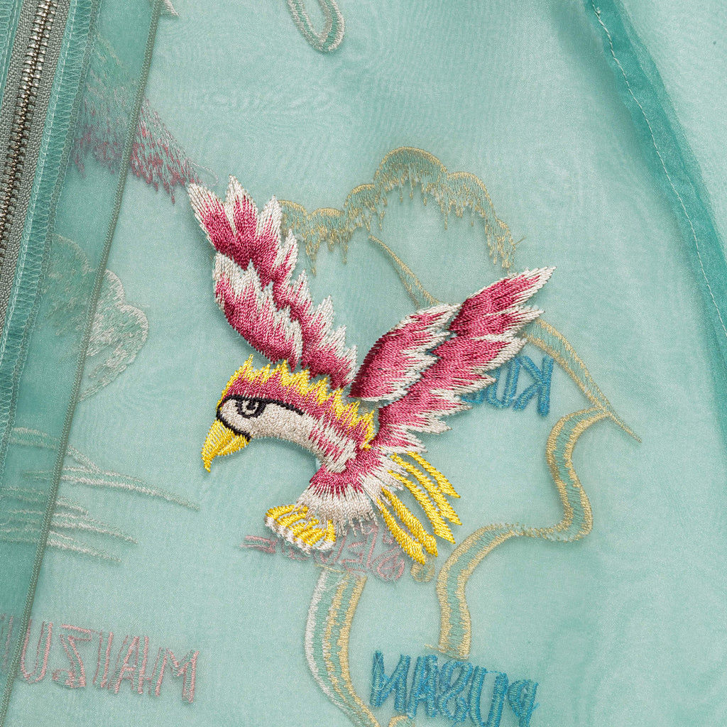 Sheer Pearl Souvenir JKT (JAPAN) - MossGreen
