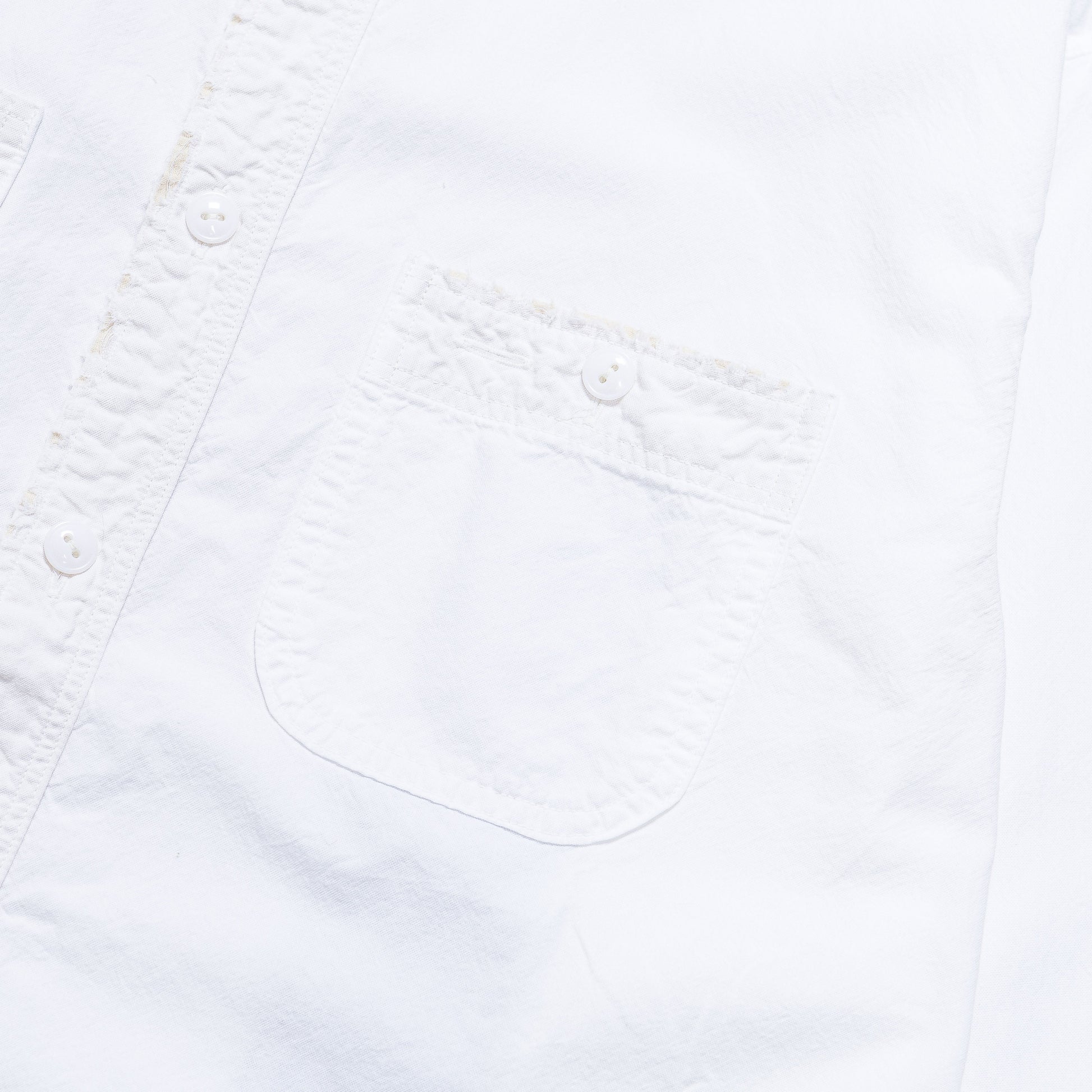 OX KOUNTRY Work Shirt (RAIN BANDANA Remake) - White
