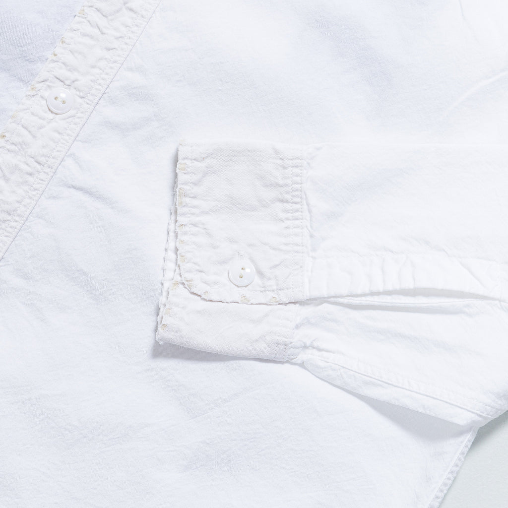 OX KOUNTRY Work Shirt (RAIN BANDANA Remake) - White