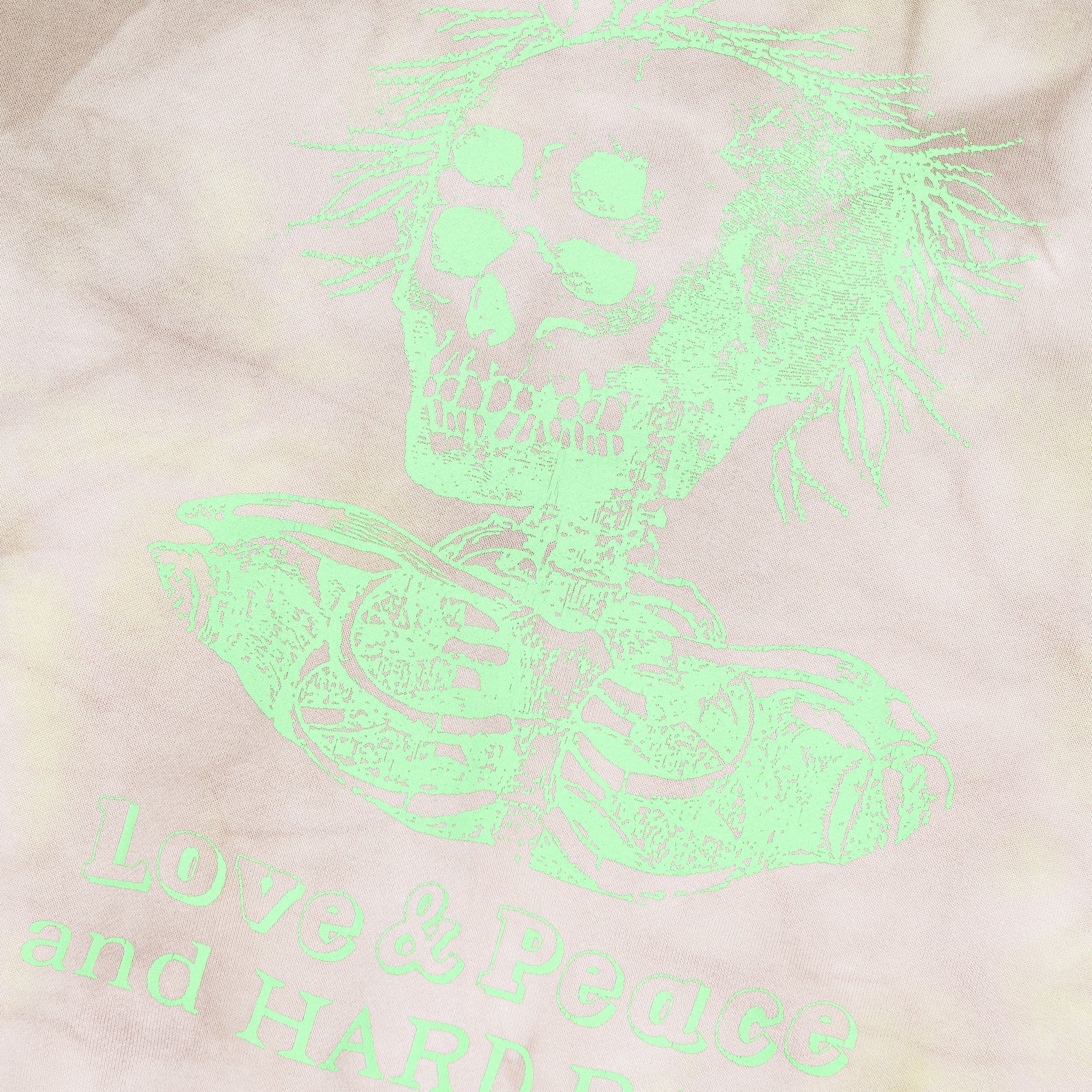ECO SWT Knit HARDRAIN SKULL (AshburyDyed) - Khaki/Yellow